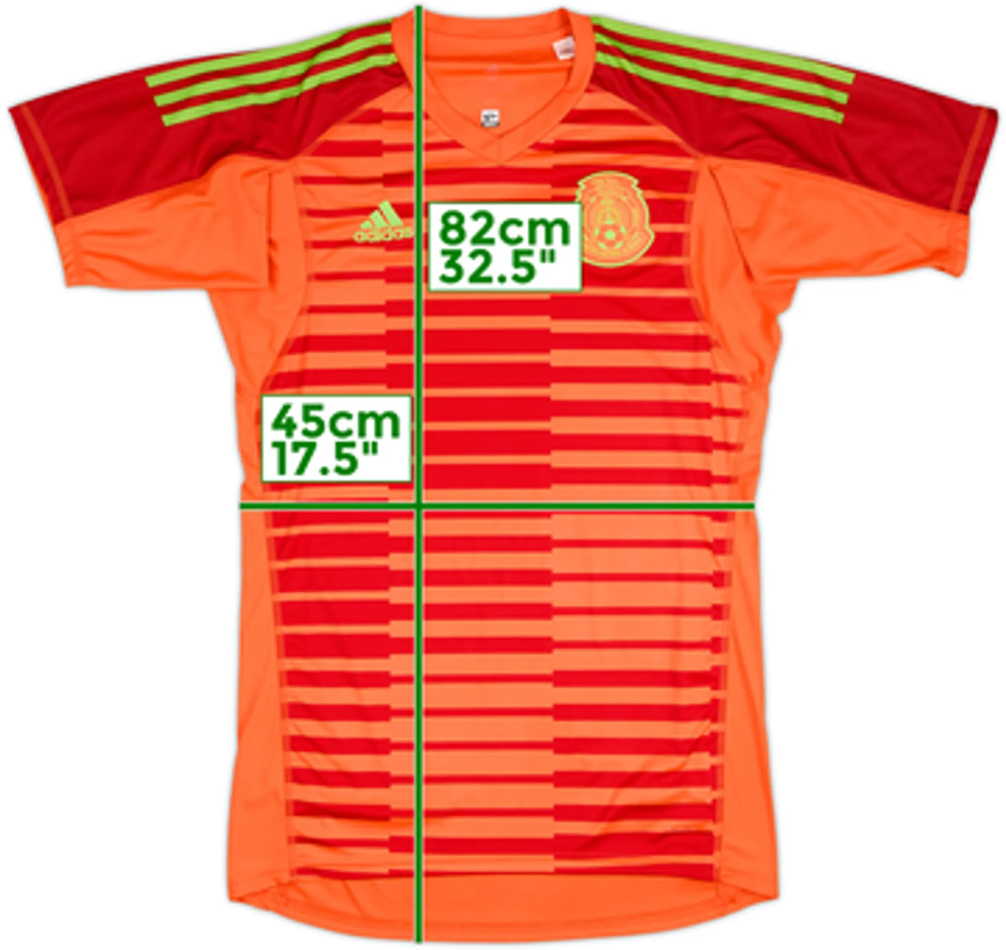 2018-19 Mexico GK S/S Shirt - 9/10 - (M)