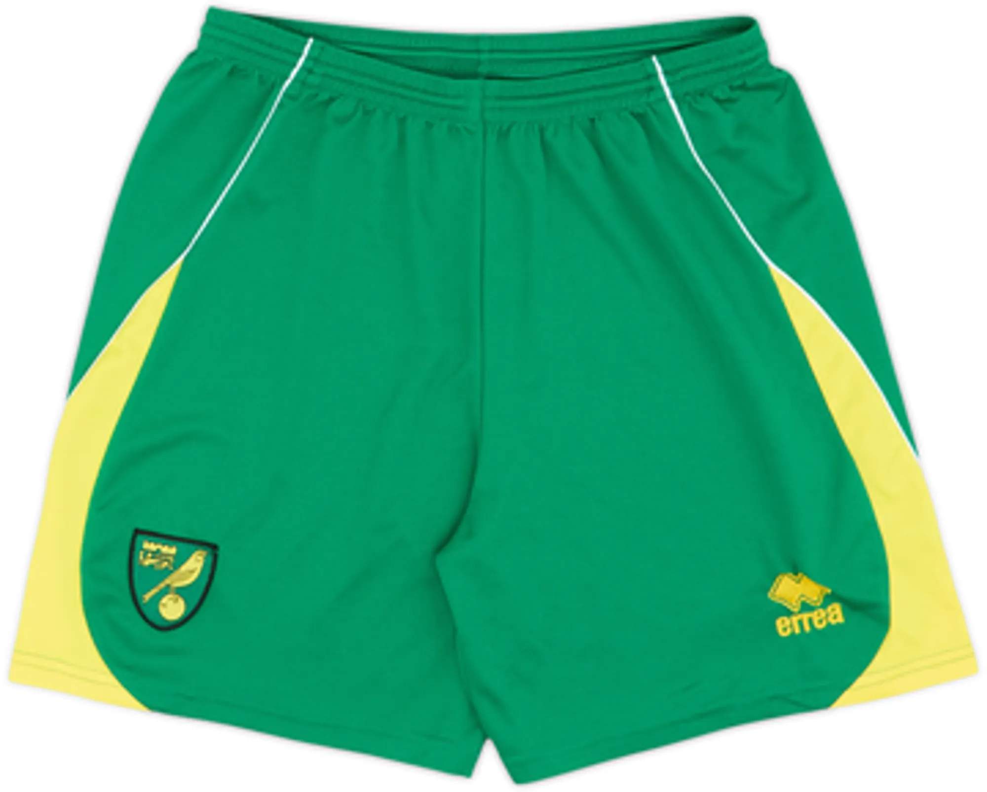 2012-13 Norwich City Home Shorts - 8/10 - (M)
