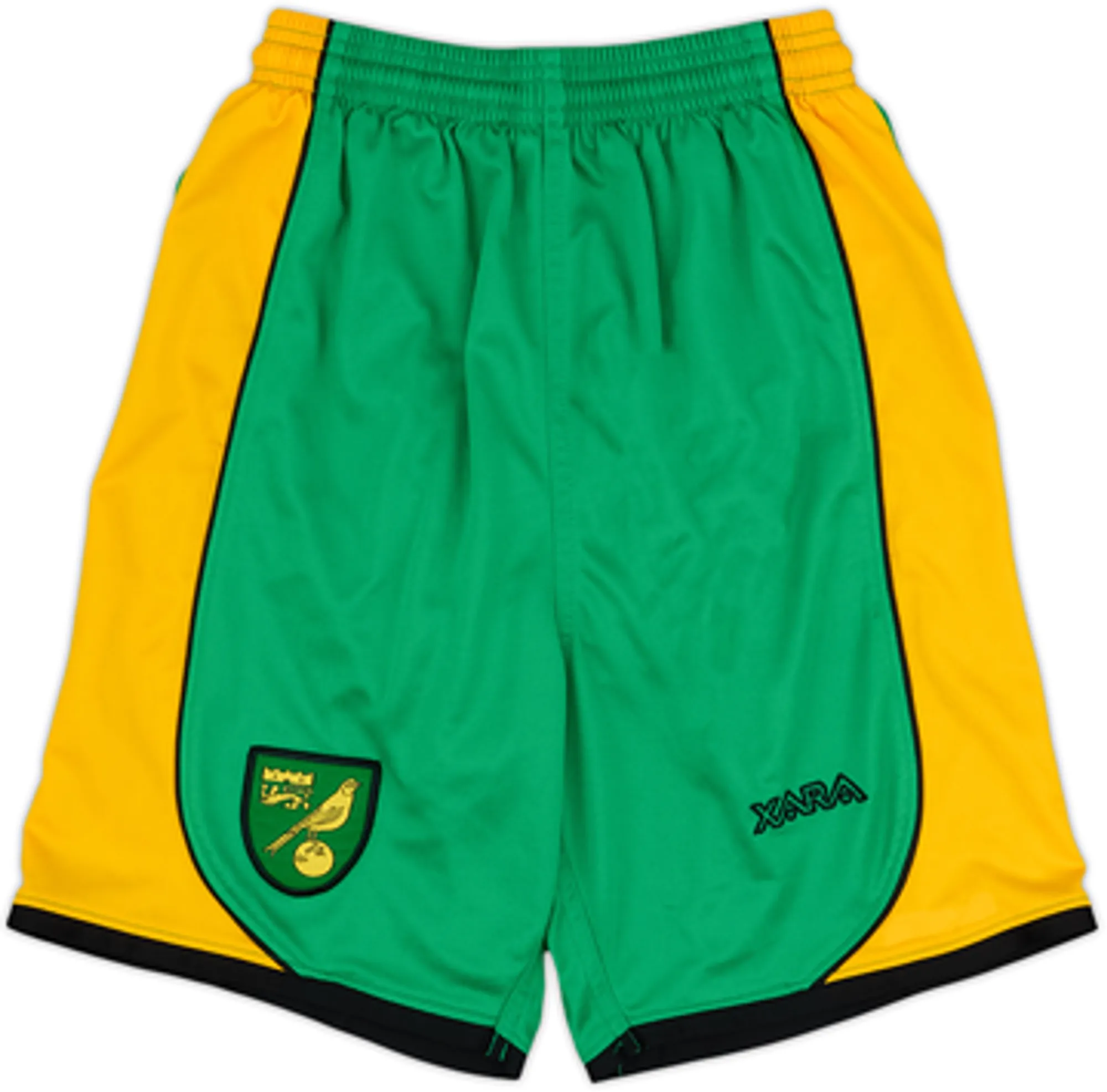 2003-04 Norwich Home Shorts - 8/10 - (M.Boys)