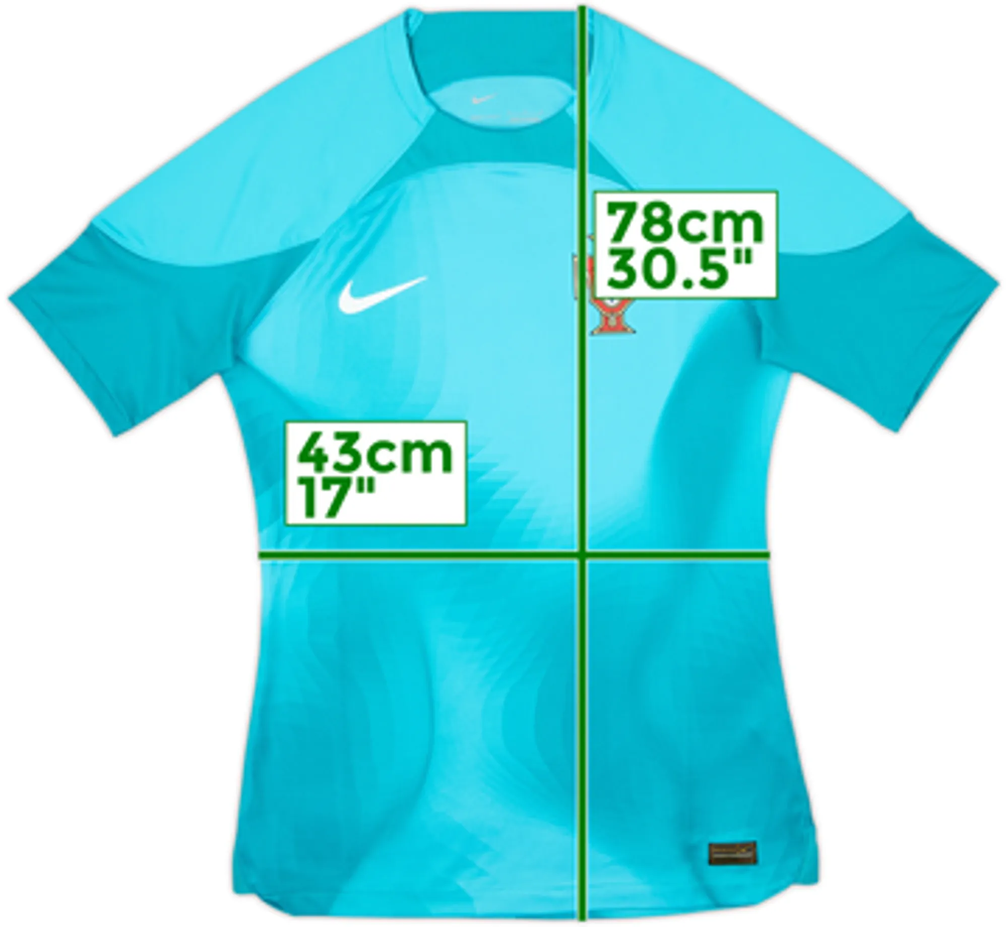 2022-23 Portugal Player Issue GK Shirt - 10/10 - (M)