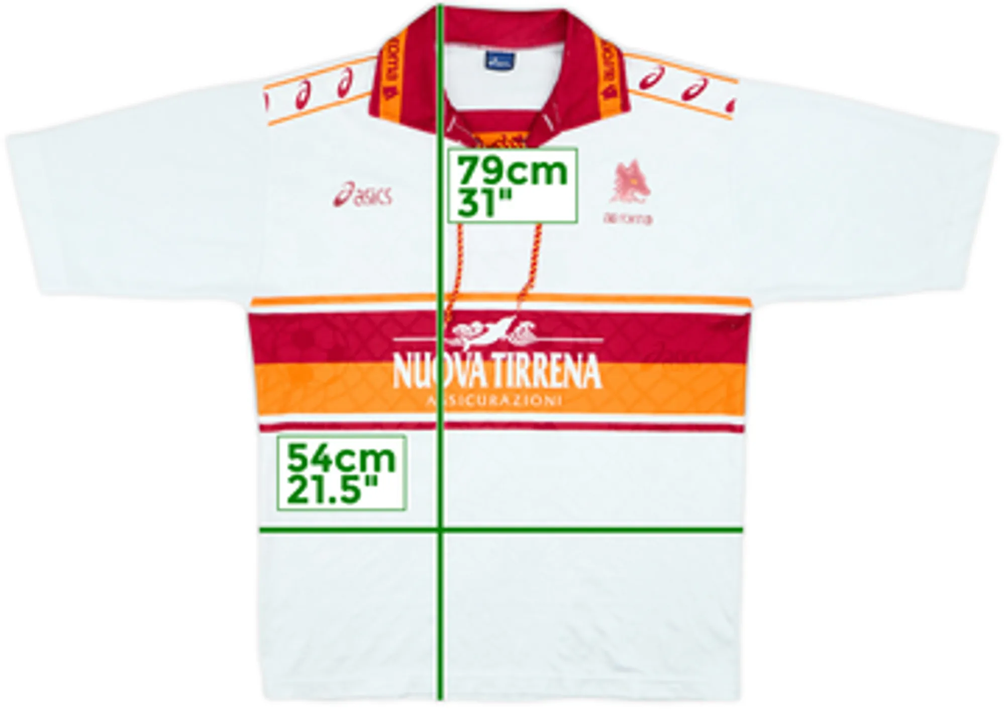 1994-95 Roma Away Shirt - 6/10 - (L)