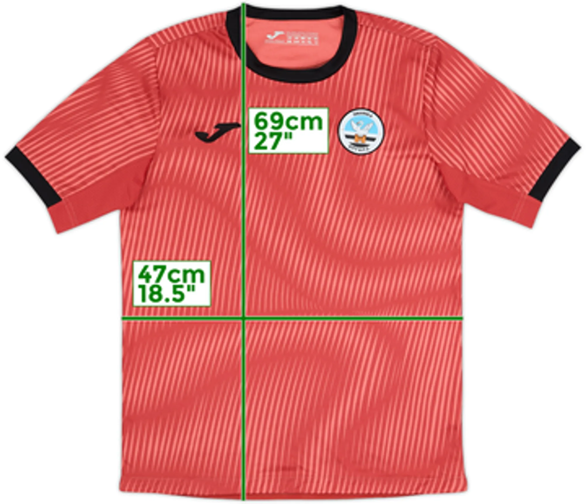 2021-22 Swansea City Joma Training Shirt - 9/10 - (XL.Boys)