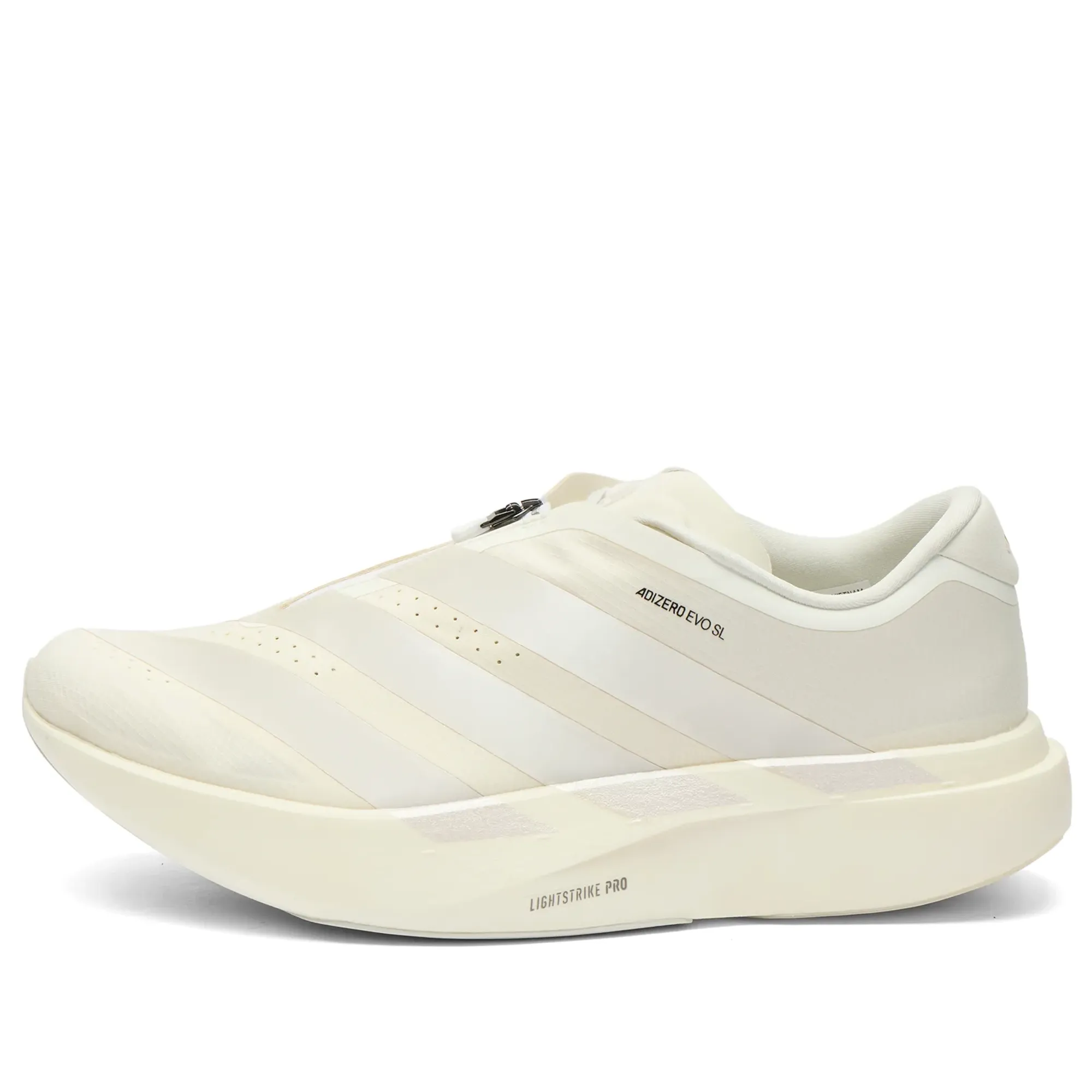 Adidas Men's Evo SL Zip Sneaker Core White/Zero Met./Orbit Grey