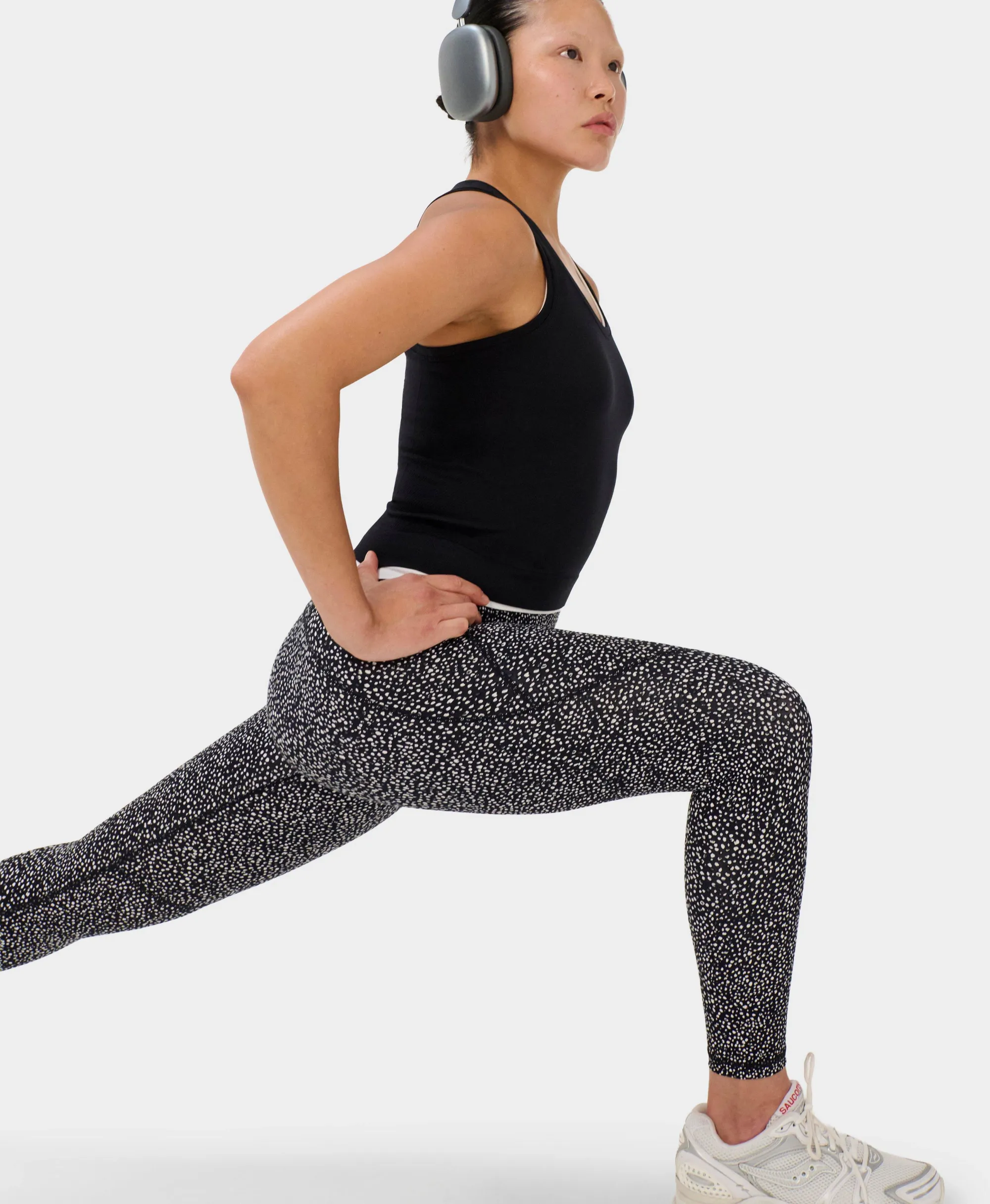Sweaty Betty Power 7/8 Gym Leggings, Black, Women's M