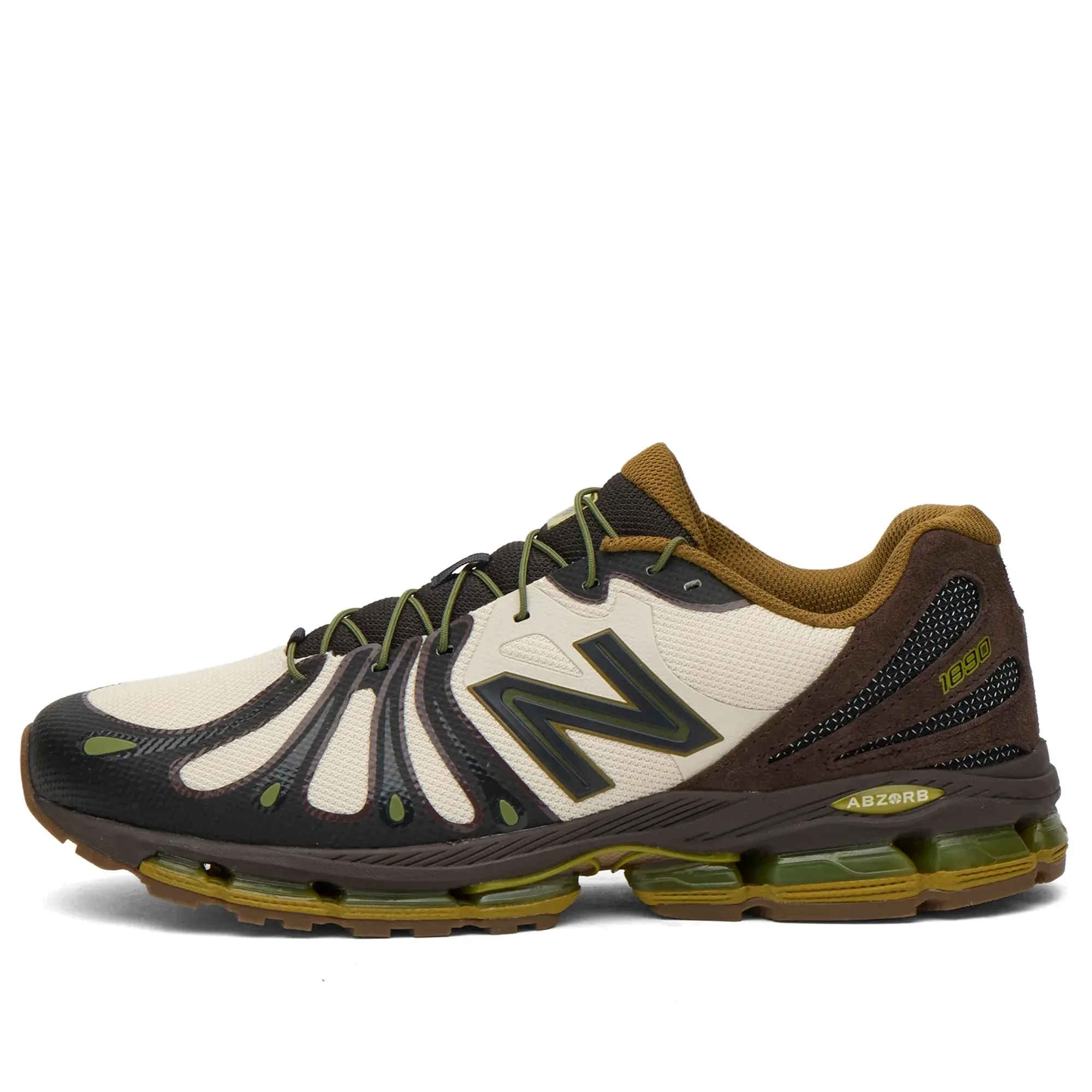 New Balance Unisex Abzorb 1890 in Beige/Brown Synthetic