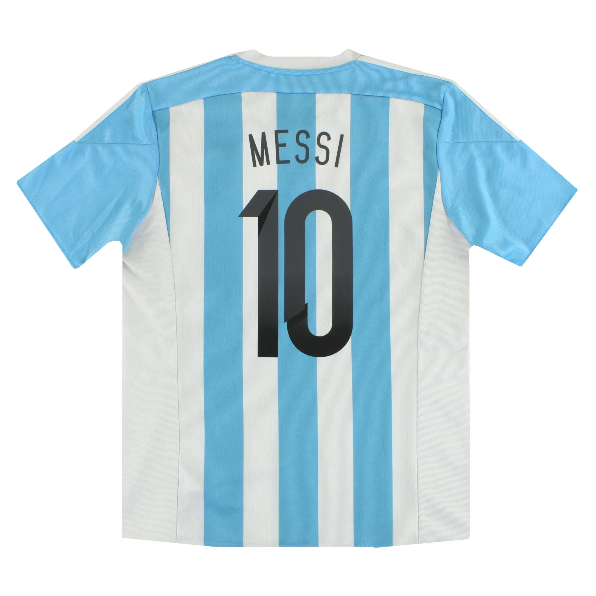 2015-16 Argentina adidas Home Shirt Messi #10 L - Argentina / Excellent 