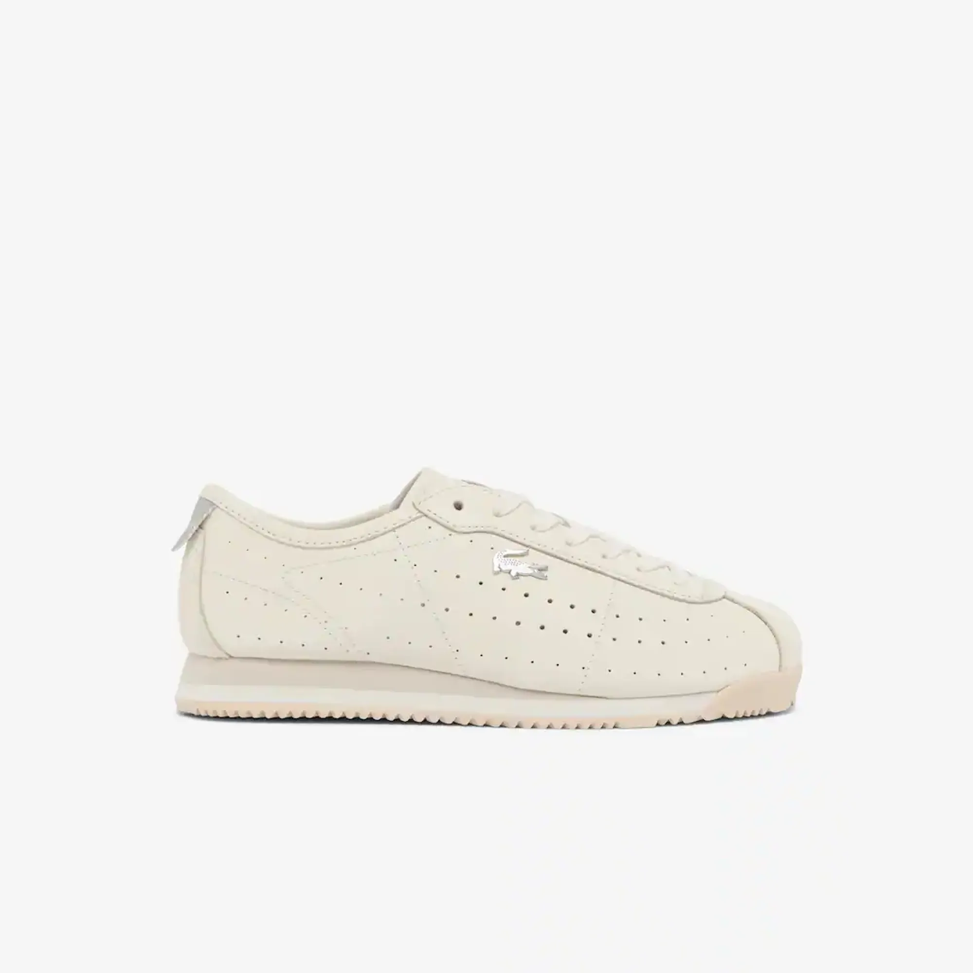 Lacoste Women’s Club-Low Leather Sneakers - Beige/Gum