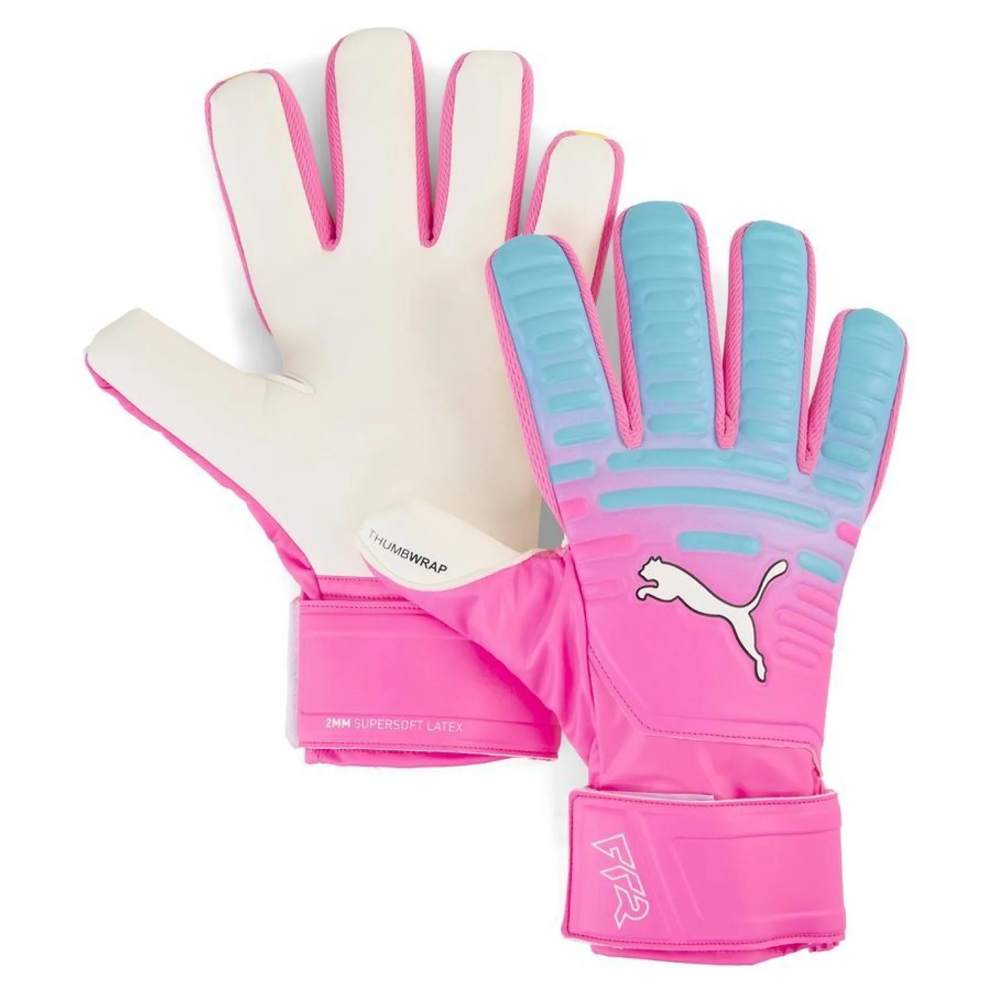 Puma Goalkeeper Gloves Future Play Nc Showtime - ['Blue', 'Pink']