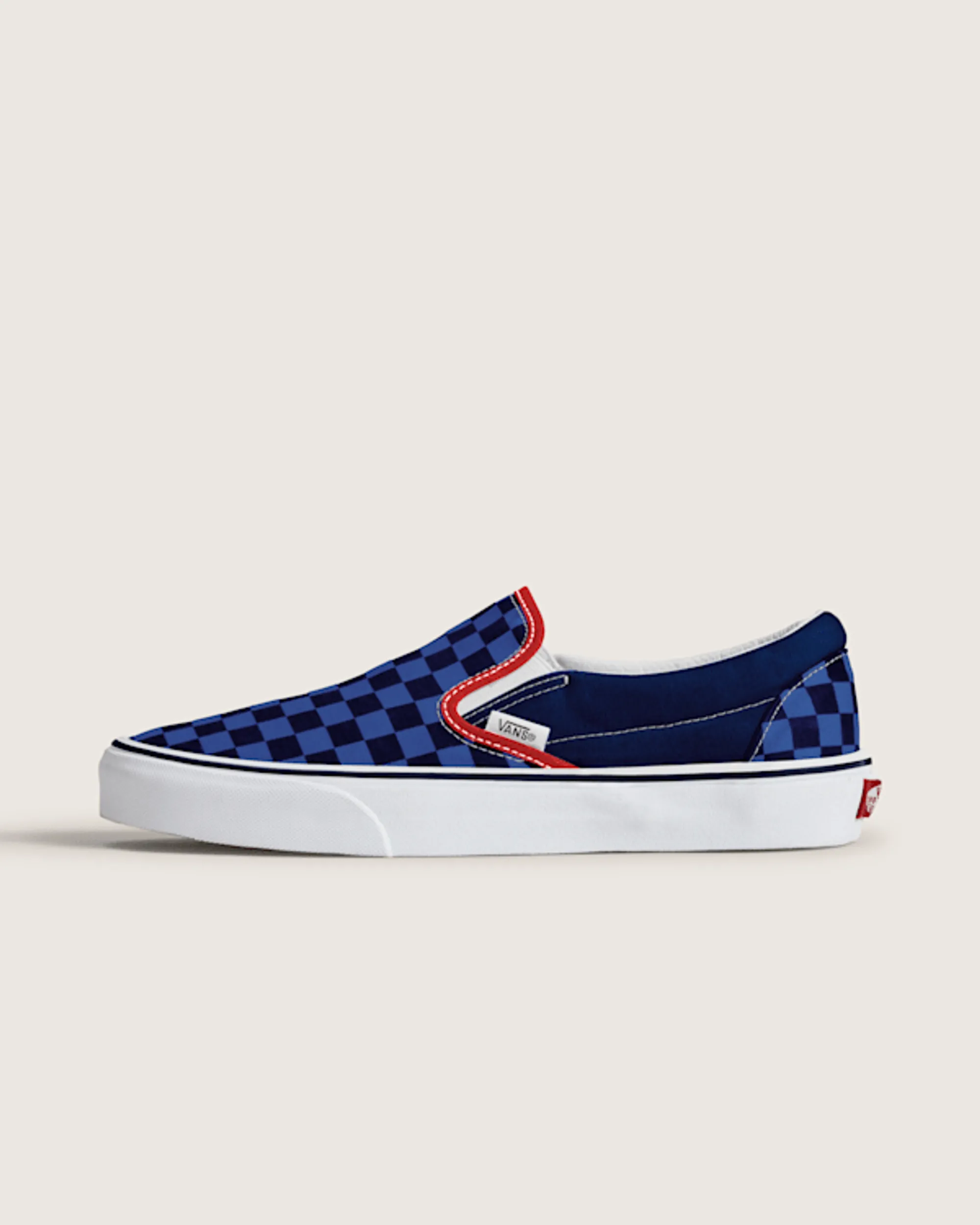 Vans - Classic Slip-On Shoes, Man, Blue