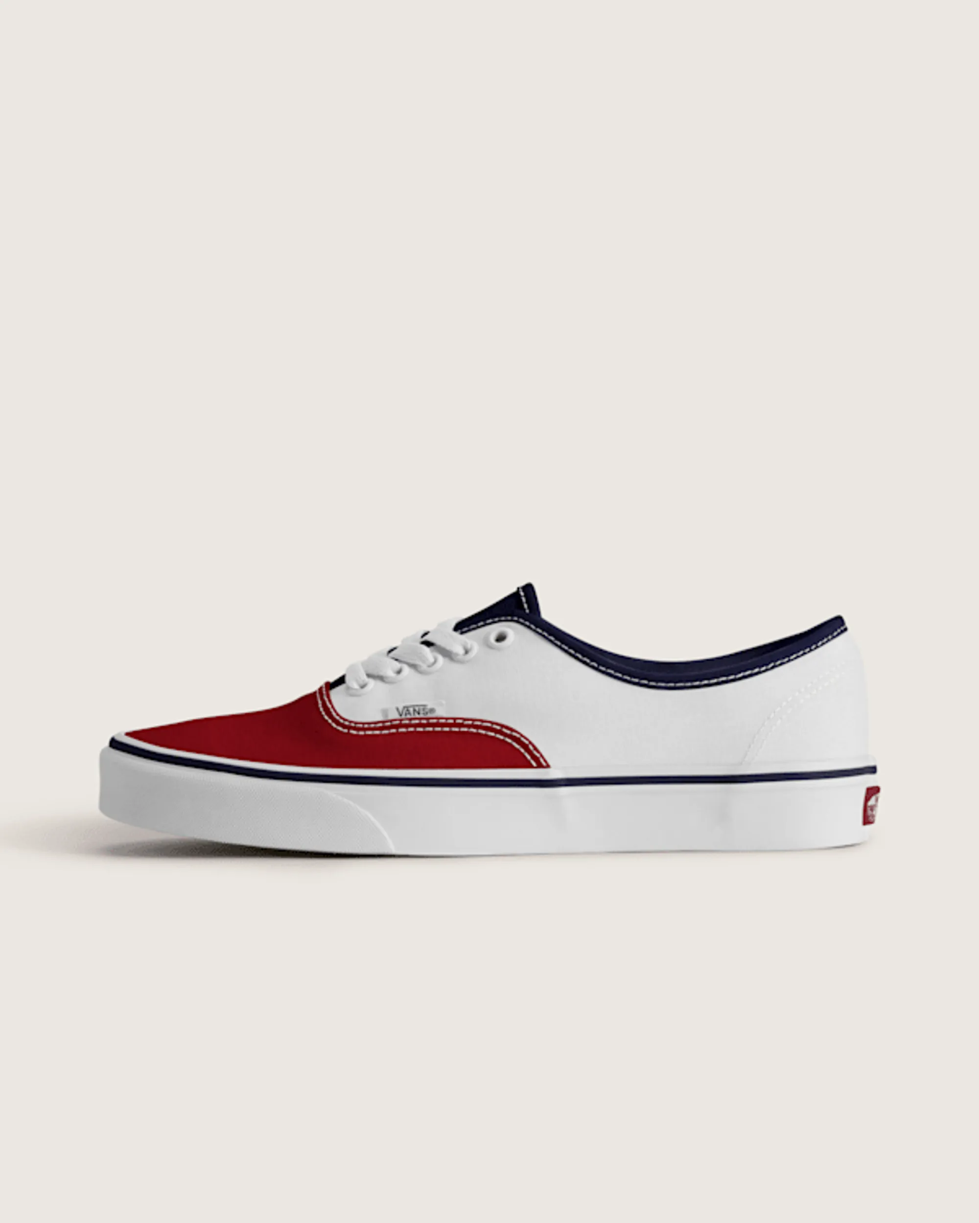 Vans - Authentic Shoes, Man, Red