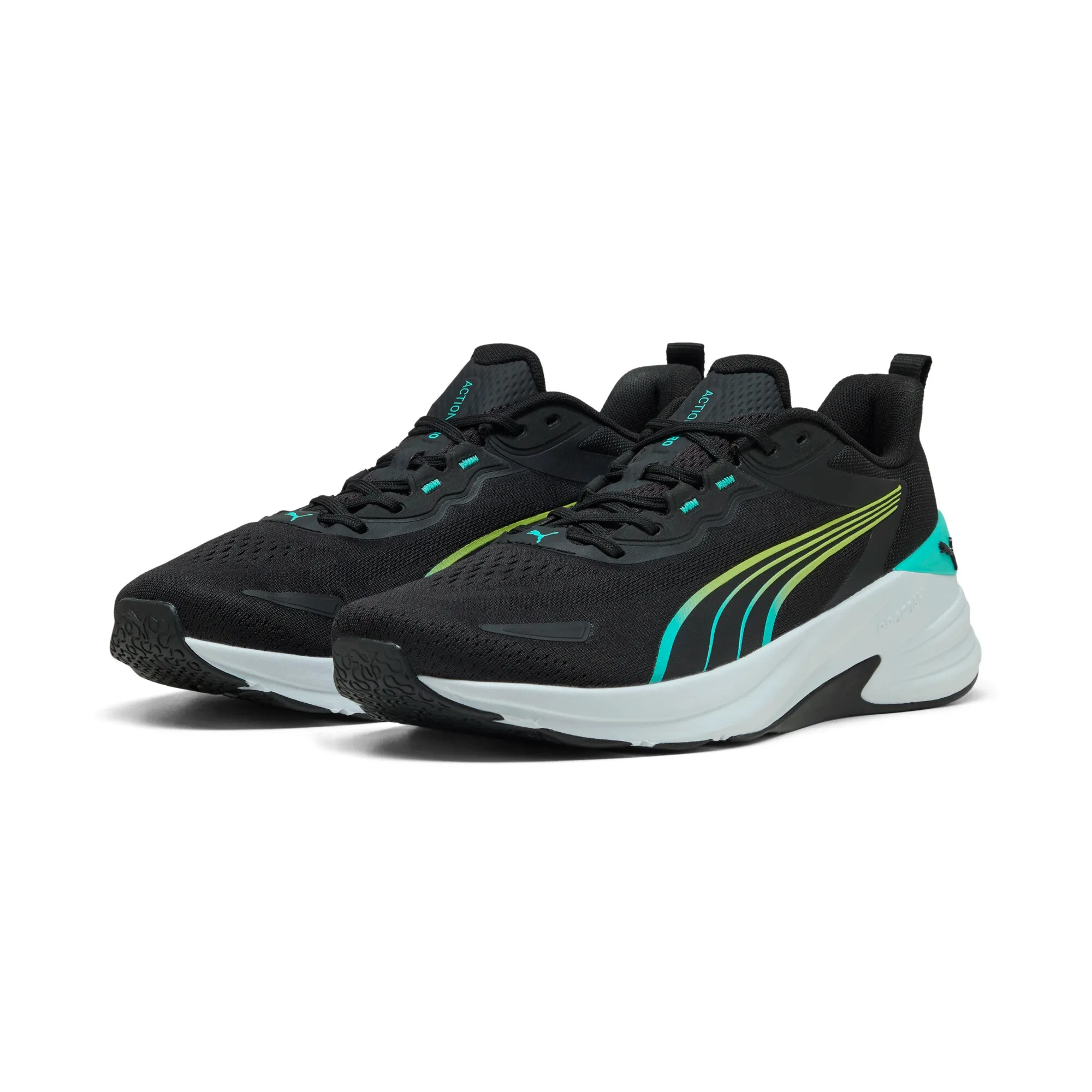 PUMA Action Pro Training Shoes Unisex in Black | Size 10
