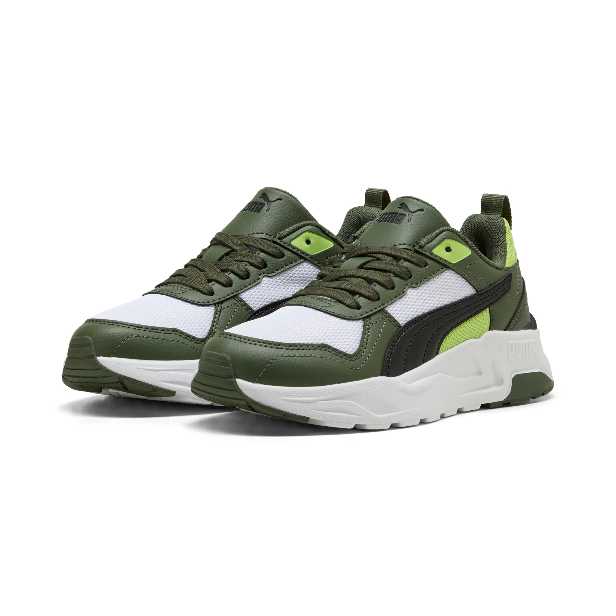 PUMA Trinity 2 LT Sneakers Youth in White | Size 3
