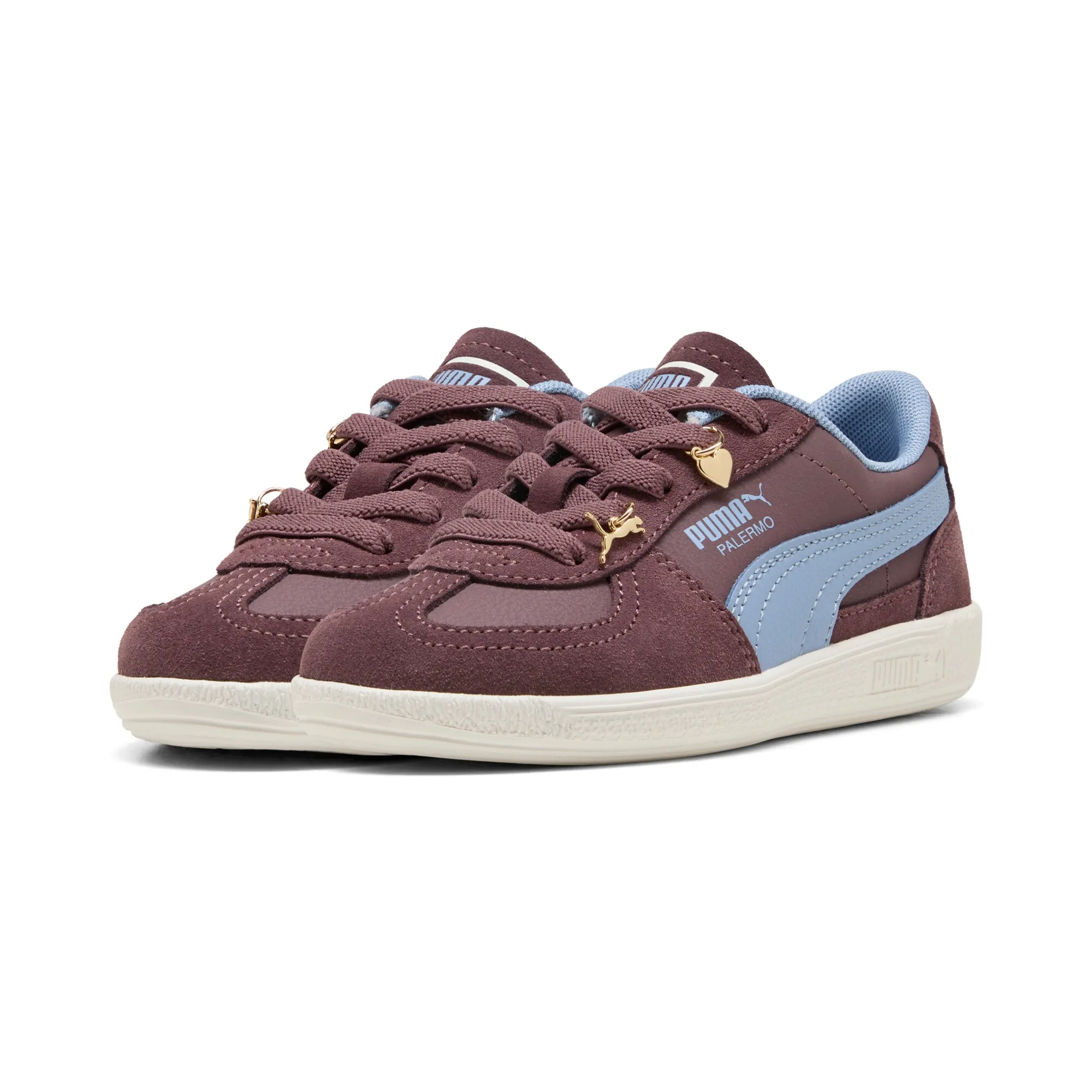 PUMA Palermo Charmies Sneakers Kids in Brown | Size 1.5