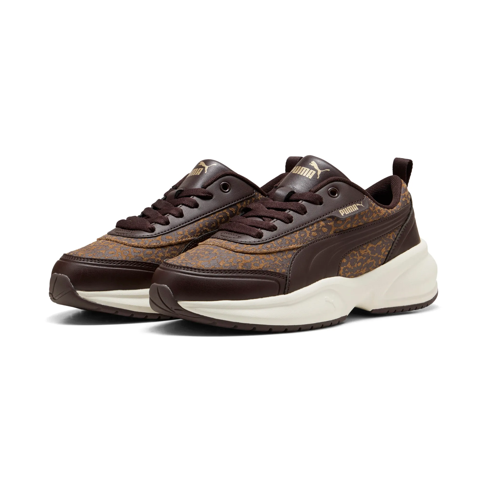 PUMA Cilia 2 Mode Feline Sneakers Women in Brown | Size 4.5