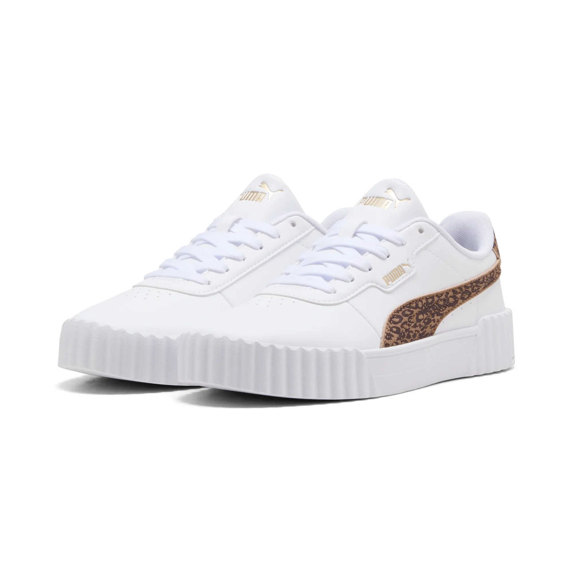 PUMA Carina 3.0 Feline Sneakers Women in White | Size 7