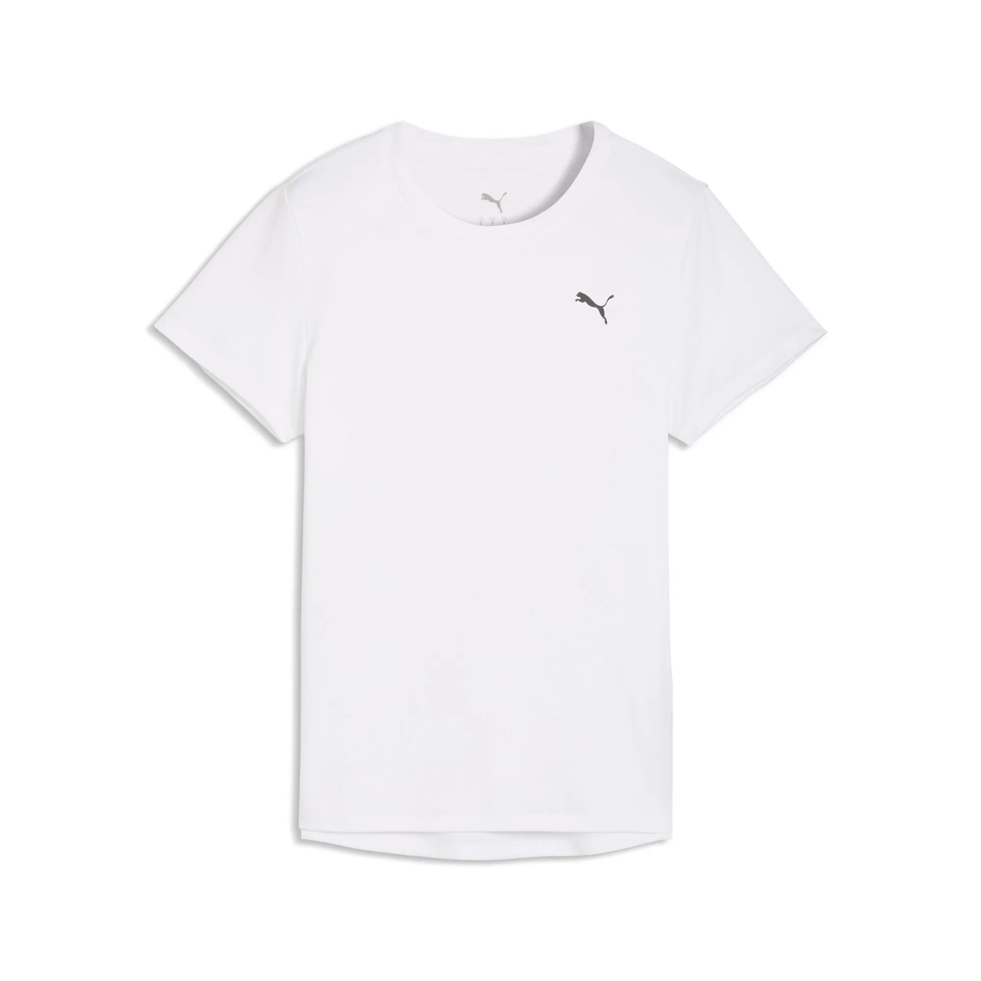 PUMA Train All Day Essentials Crew T-Shirt Women in White | Size Large