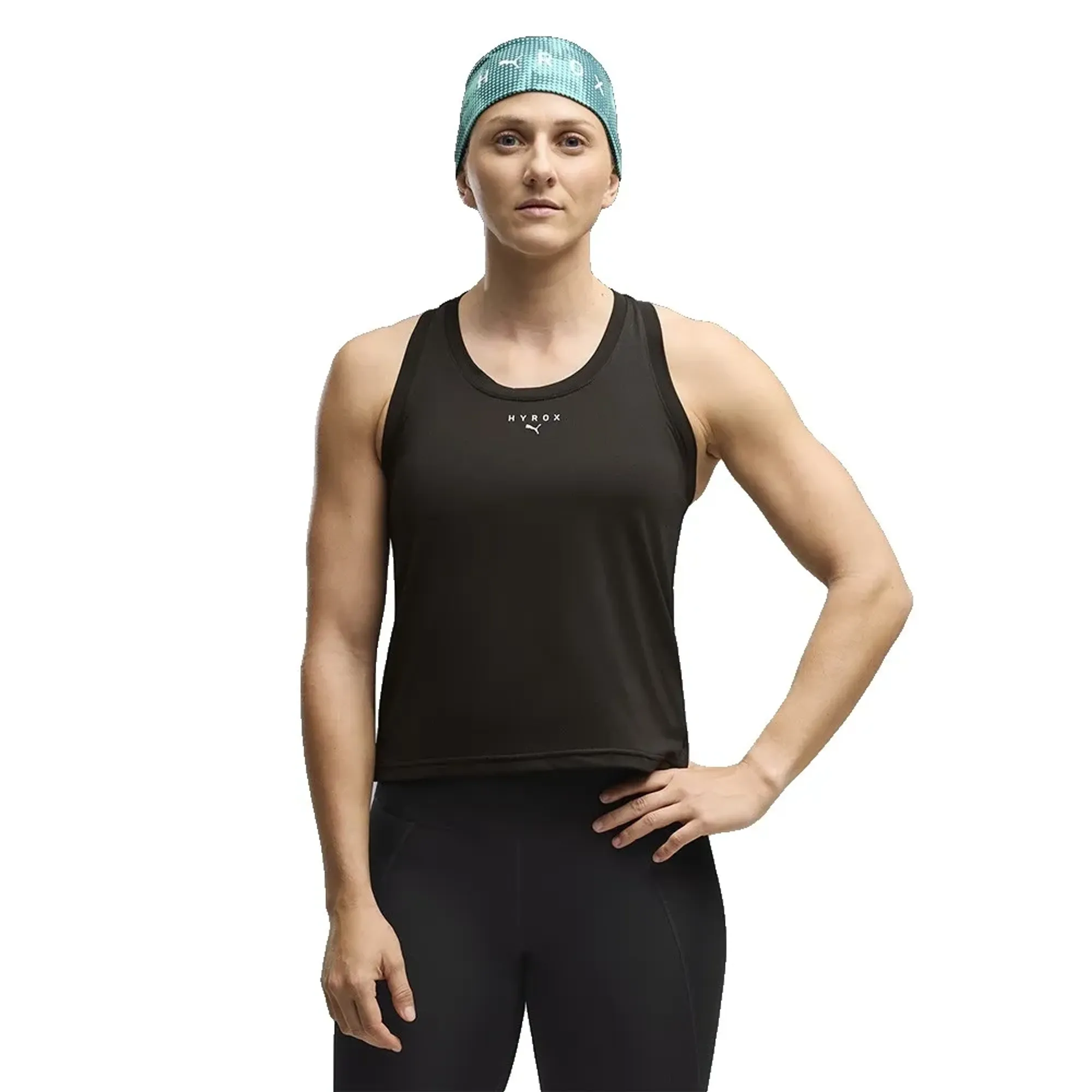 PUMA x HYROX PWRMODE Tank Top Women in Black | Size 2XL