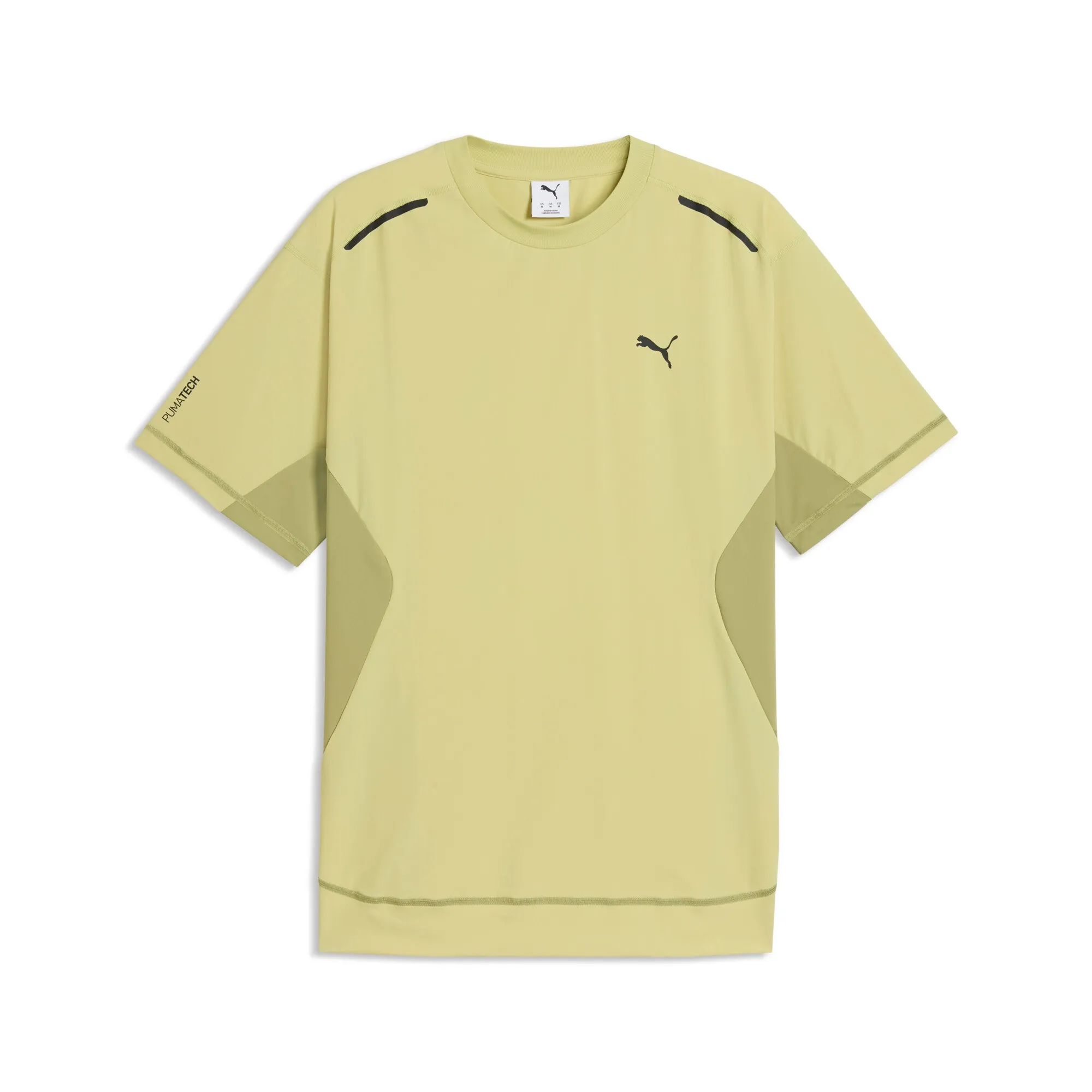 PUMATECH Relaxed Warp Knit T-Shirt Men in Green | Size Large