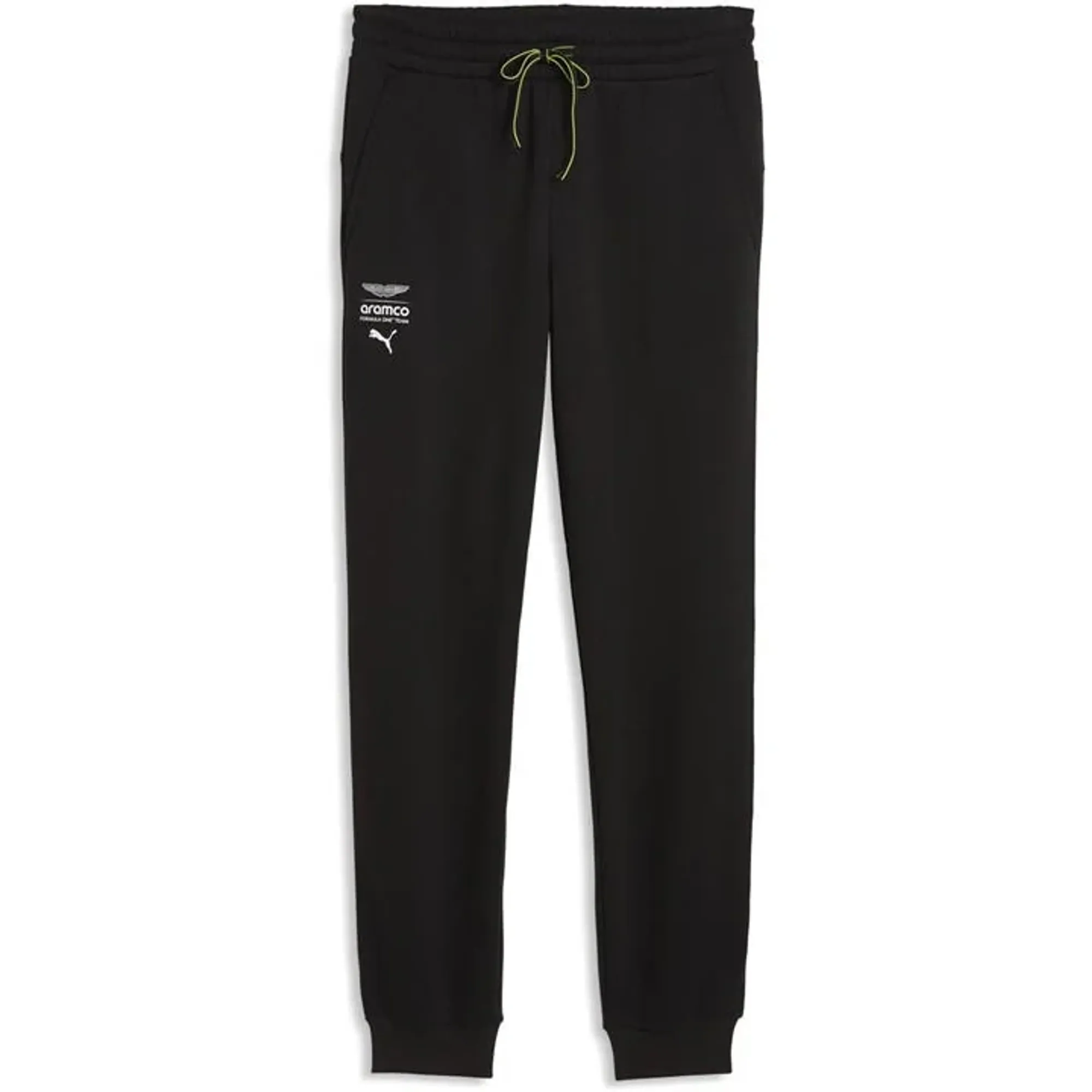 PUMA x ASTON MARTIN ARAMCO F1Â® TEAM Essentials Sweatpants Men in Black | Size Large