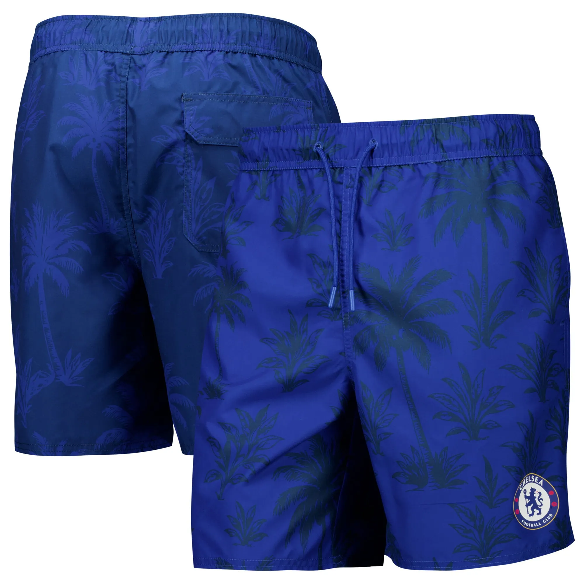 Chelsea Patterned Swimshort - Royal