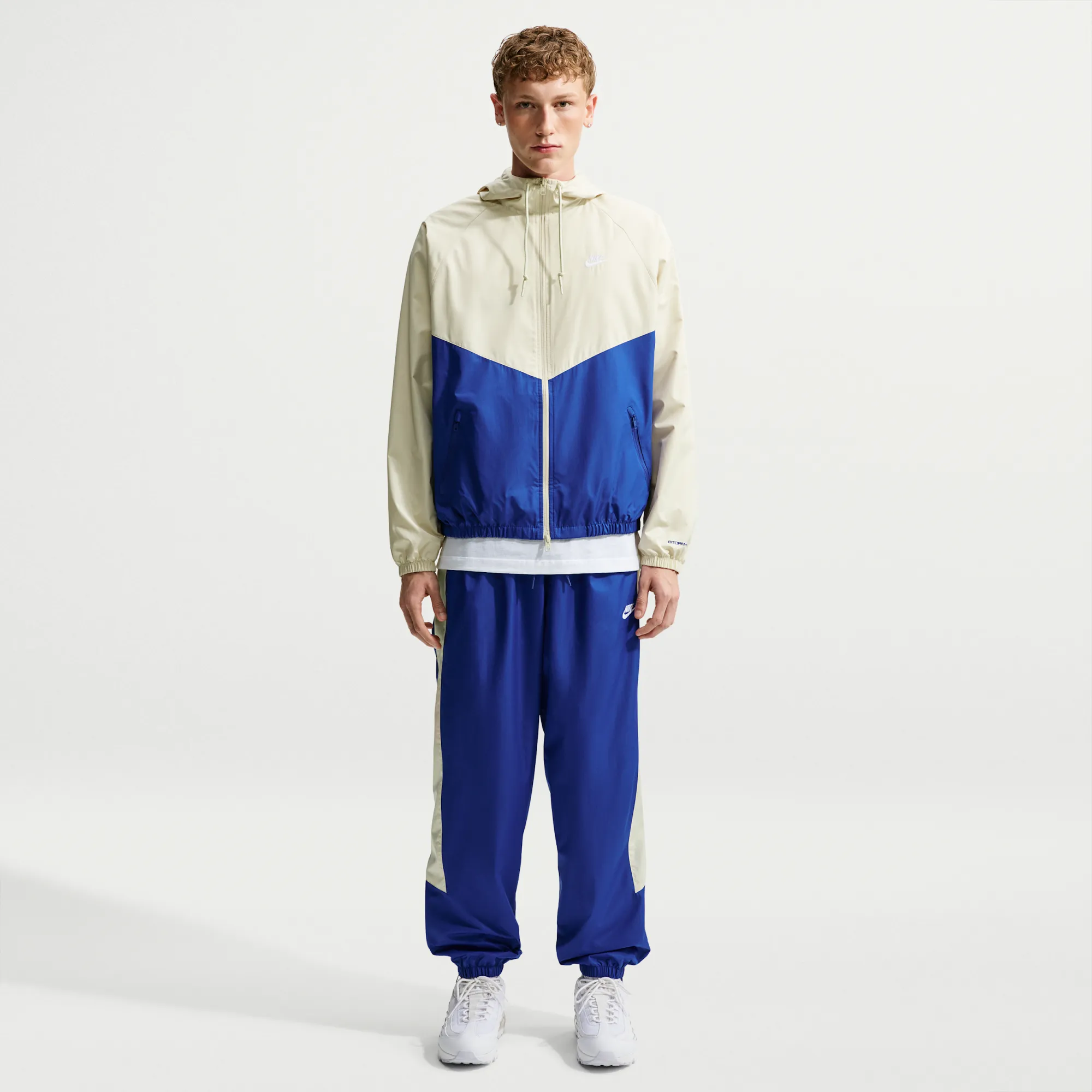 Nike Windrunner Men's Lined Trousers - Blue