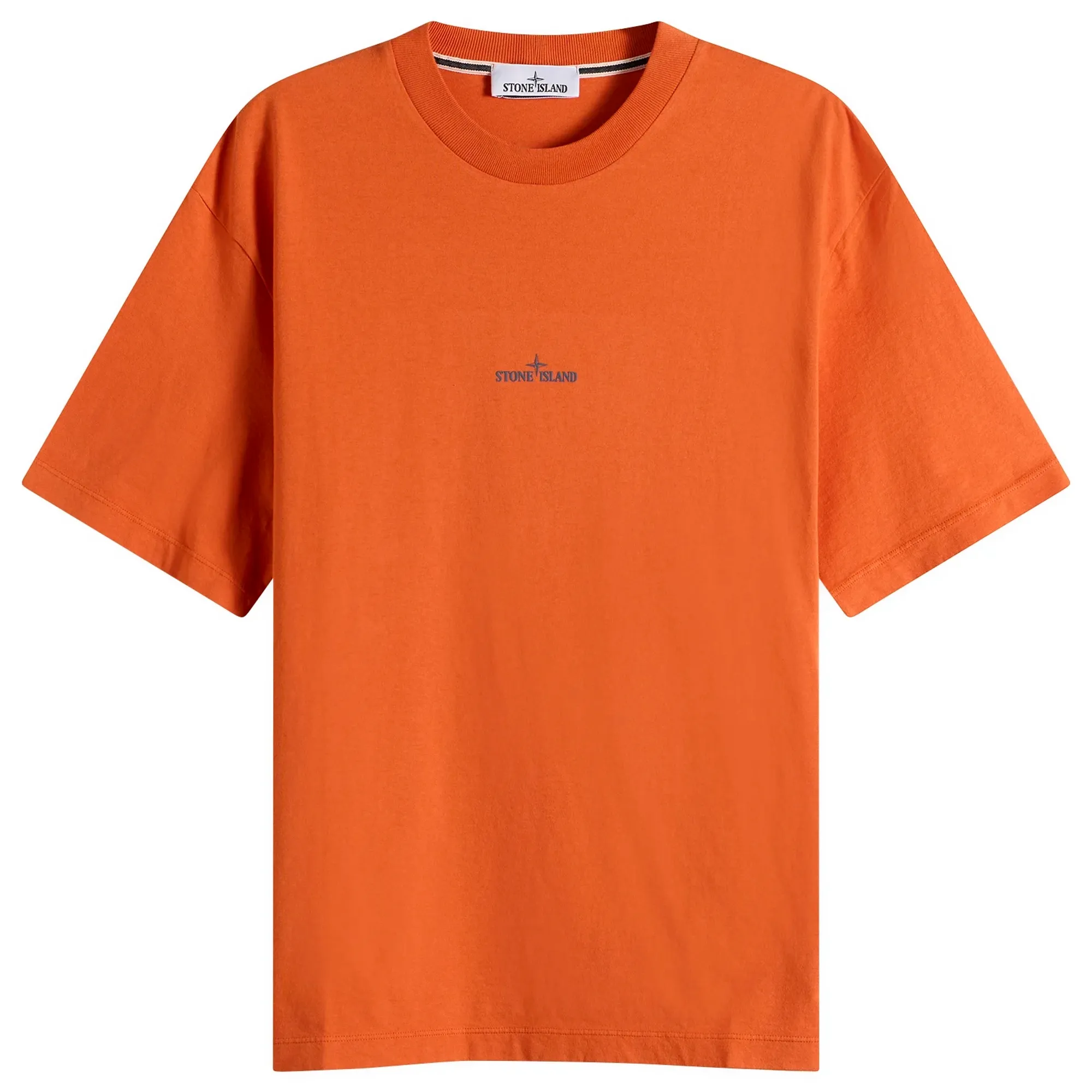 Stone Island Men's Vertical Placement T-Shirt Burnt Orange
