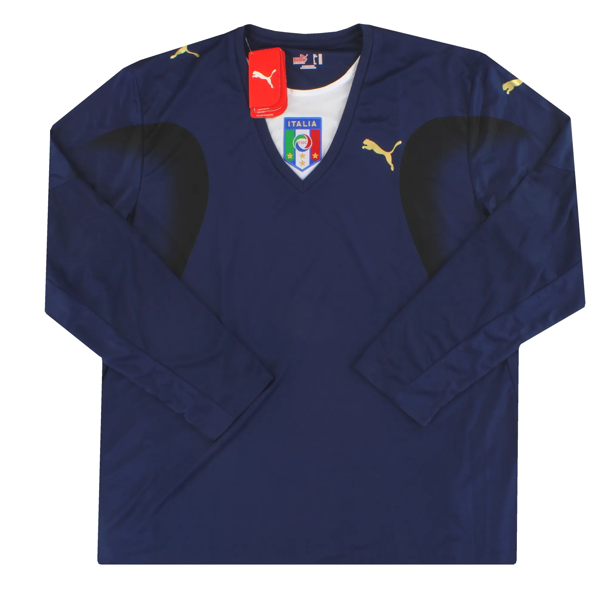 2006 Italy Puma Goalkeeper Shirt L/S *w/tags* XXL - Italy / w/tags 