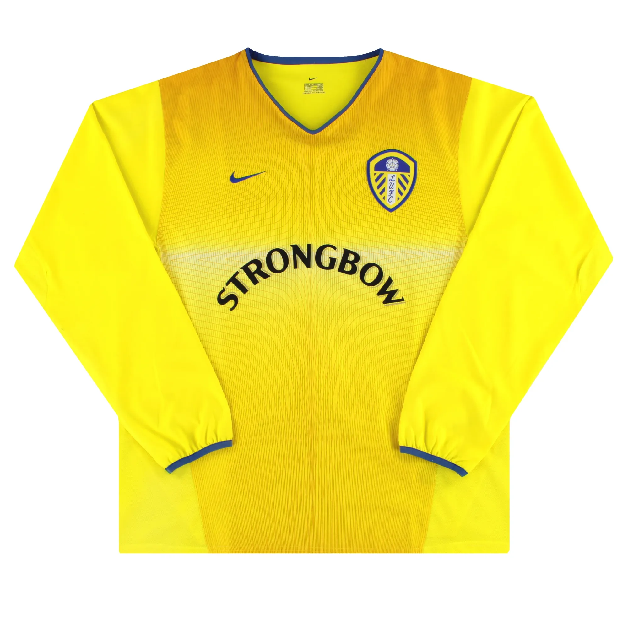 2002-03 Leeds Nike Away Shirt L/S *Mint* XL - Leeds / Mint 