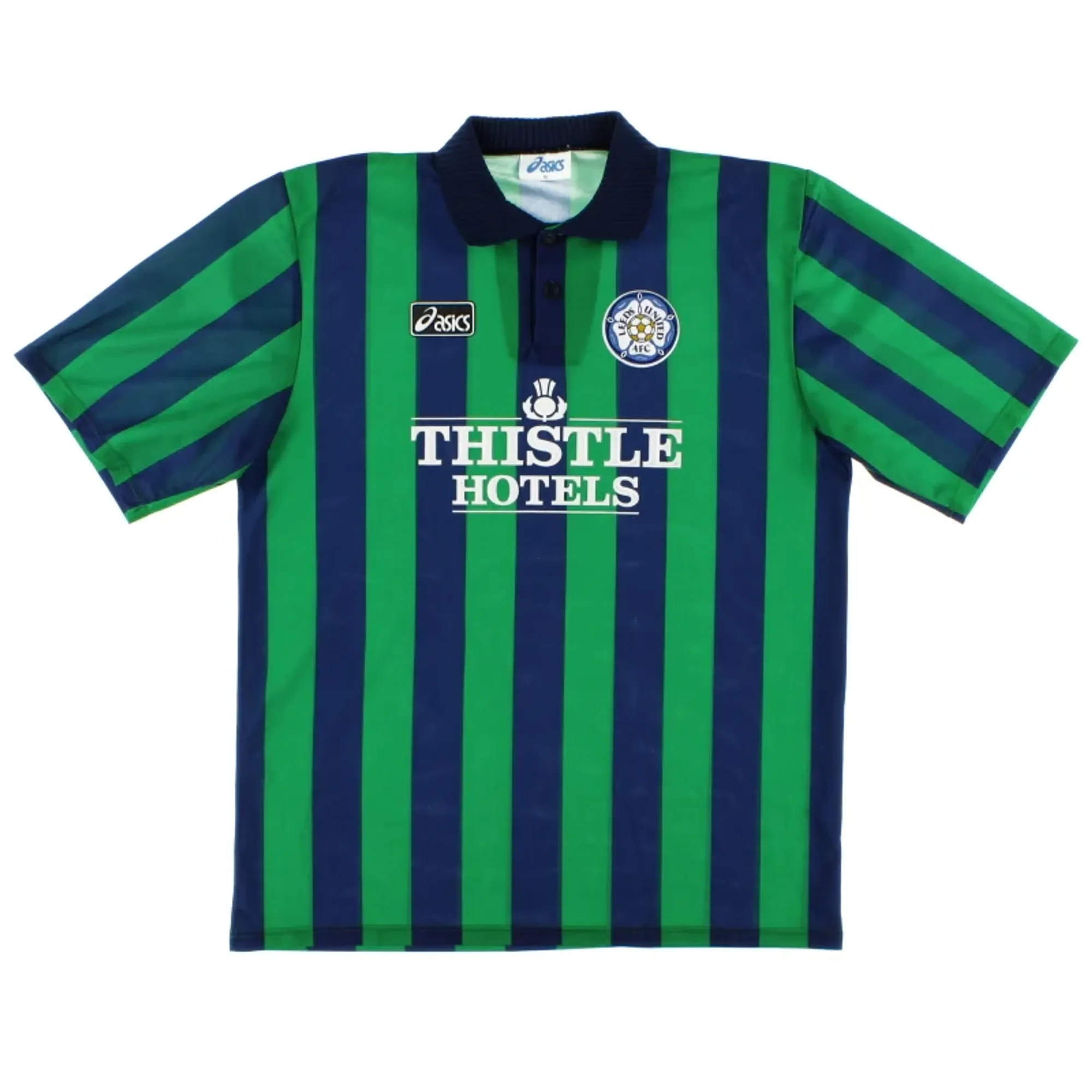 1994-96 Leeds Asics Third Shirt XXL - Leeds / Mint 