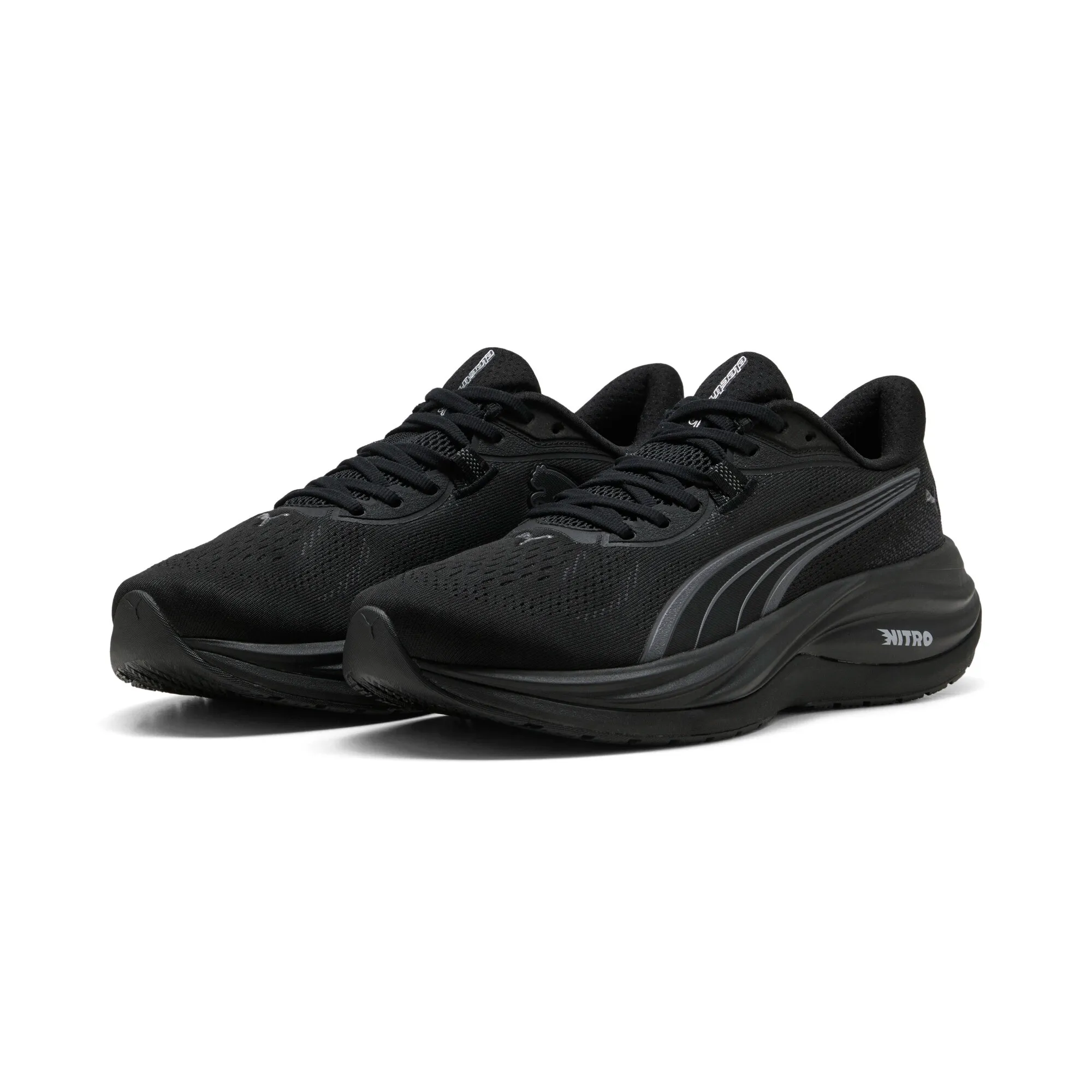 PUMA Electrify NITRO 5 Running Shoes Unisex in Black | Size 12