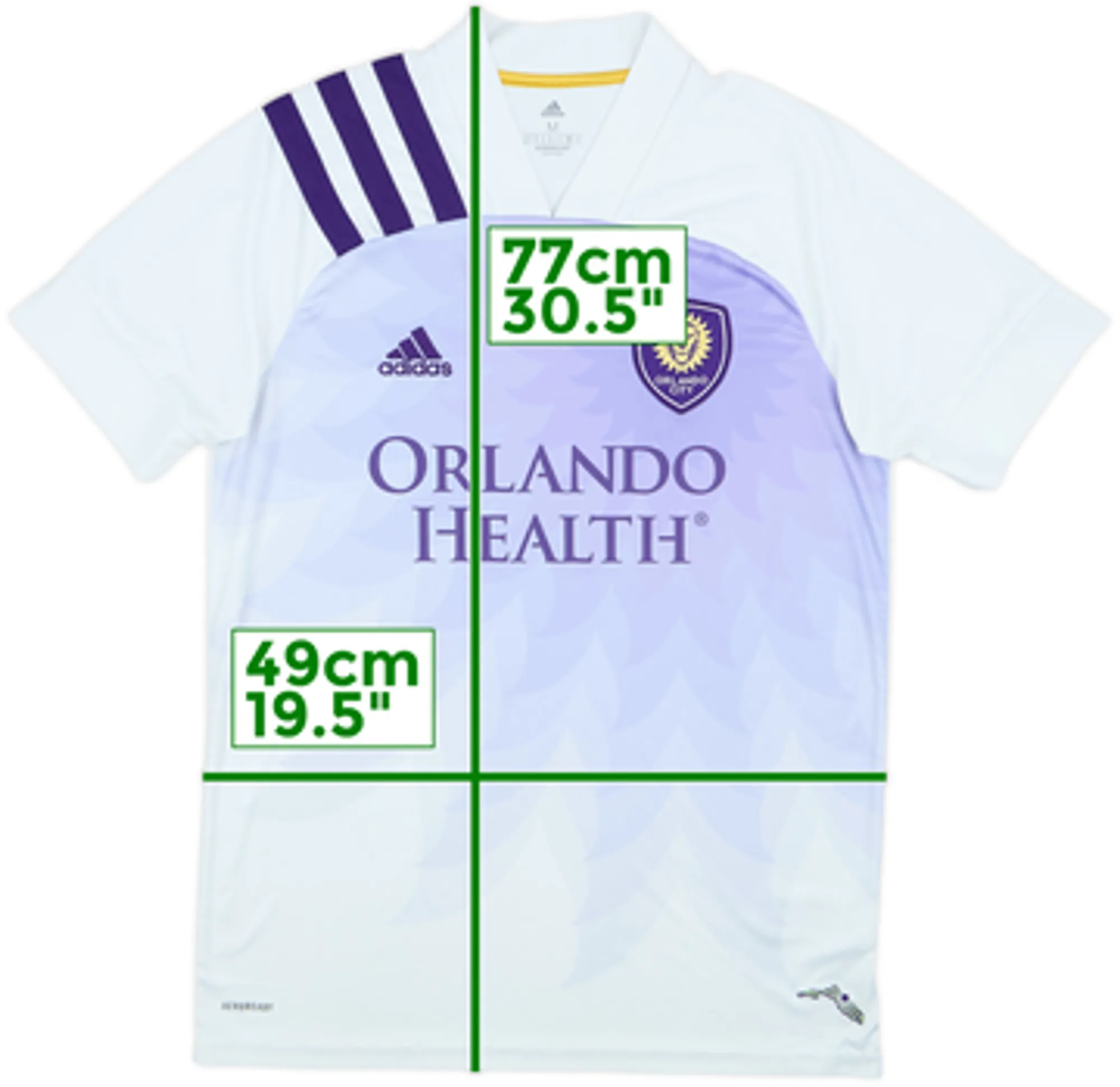 2020-22 Orlando City Away Shirt - 7/10 - (M)