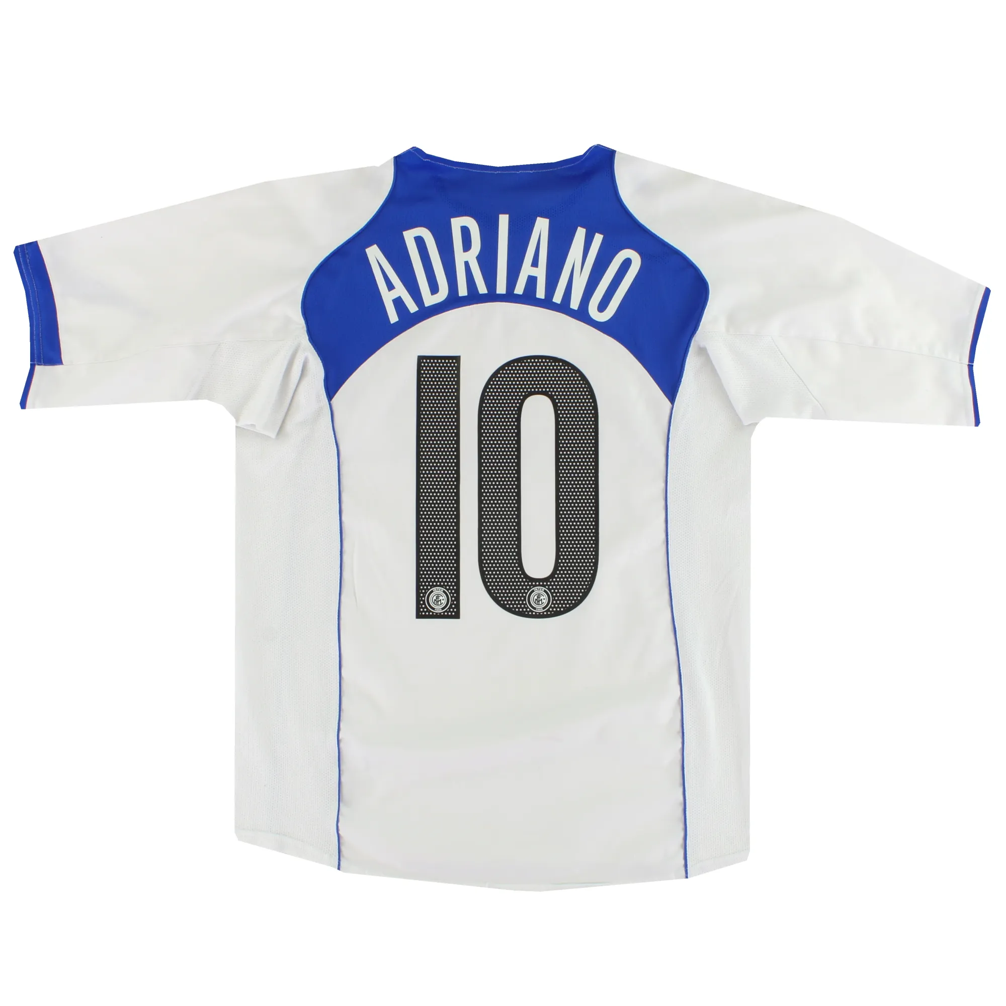 2004-05 Inter Milan Nike CL Away Shirt Adriano #10 M - Inter Milan