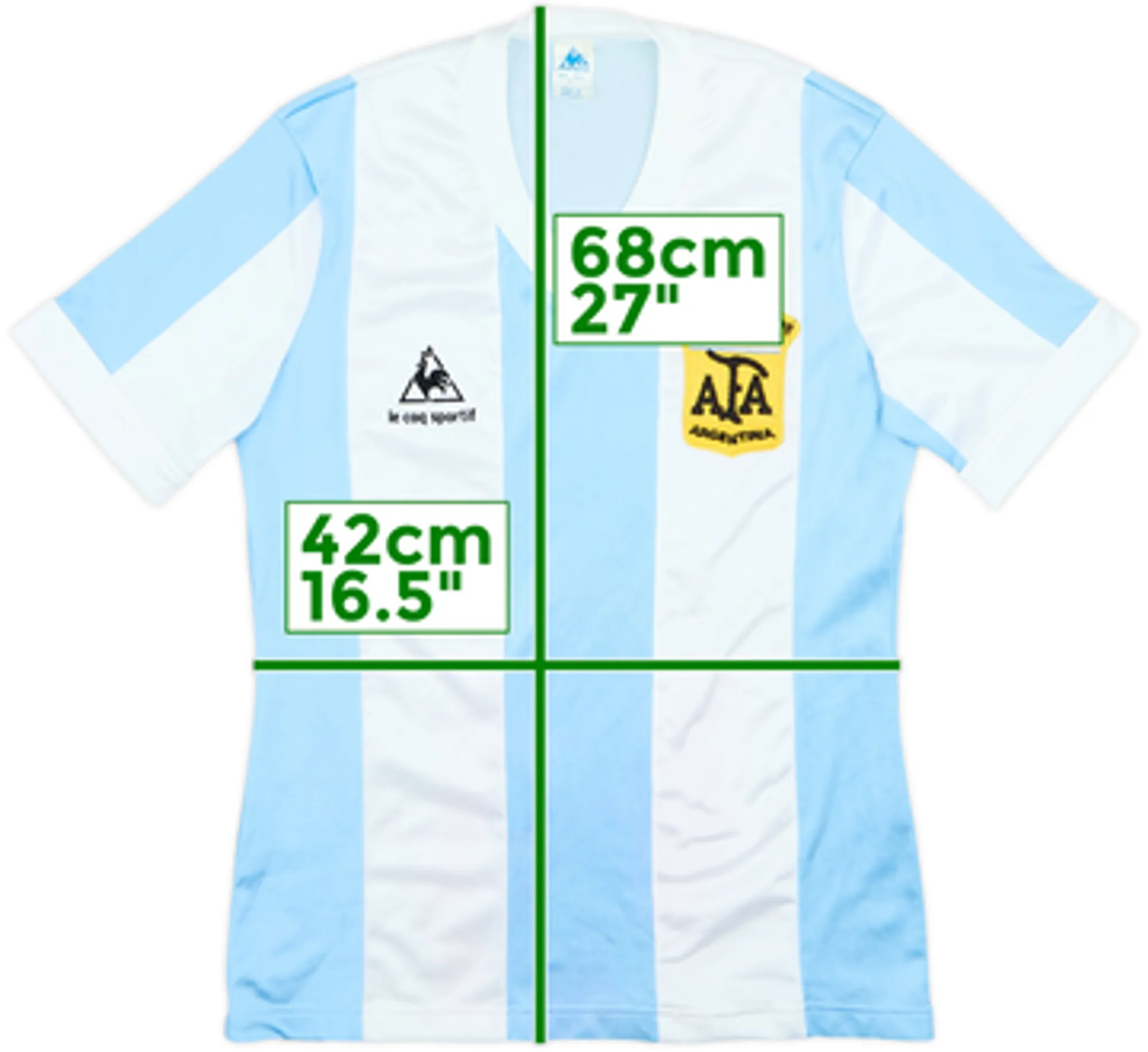 1980-82 Argentina Home 'Campeon del Mundo' Shirt - 10/10 - (Y)
