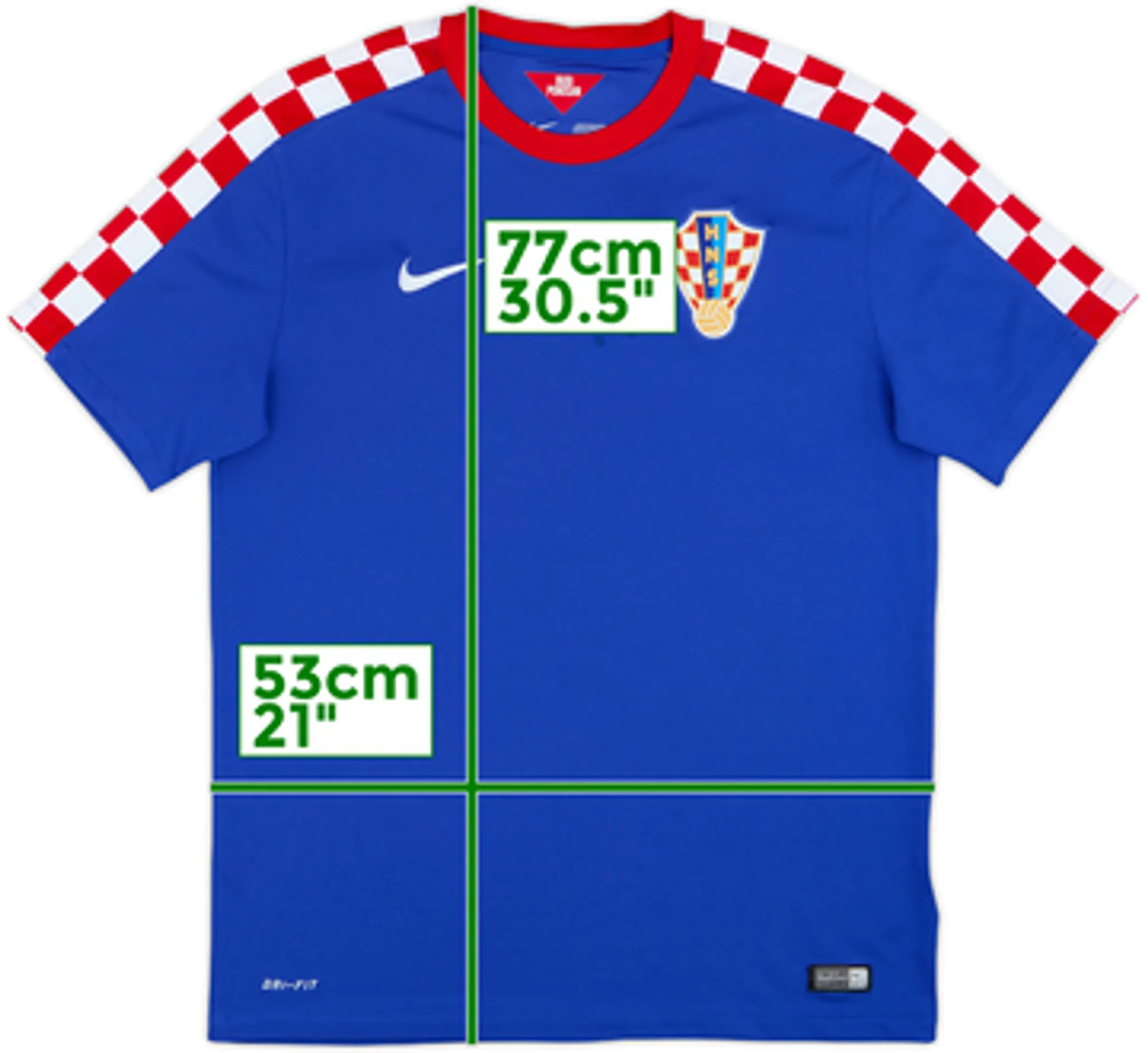 2014-15 Croatia Away Shirt - 6/10 - (L)