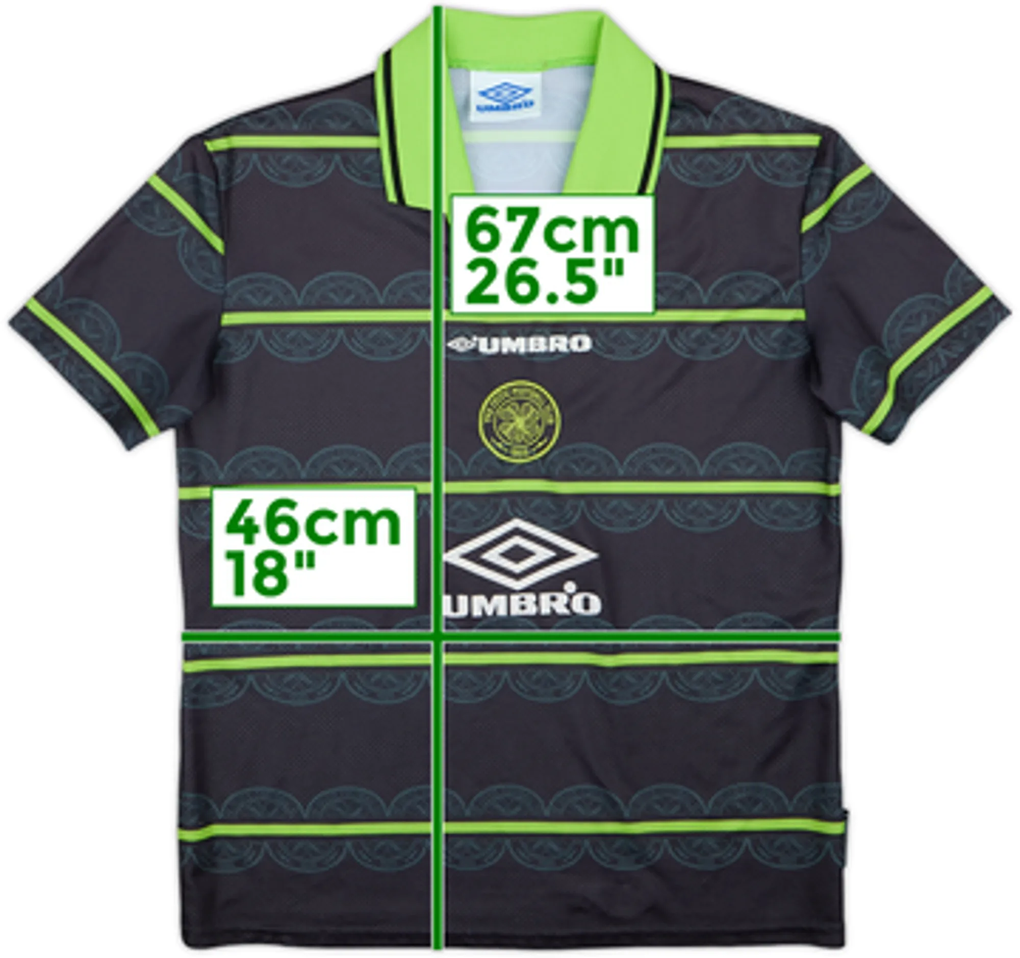 1998-99 Celtic Away Shirt - 8/10 - (Women's M)