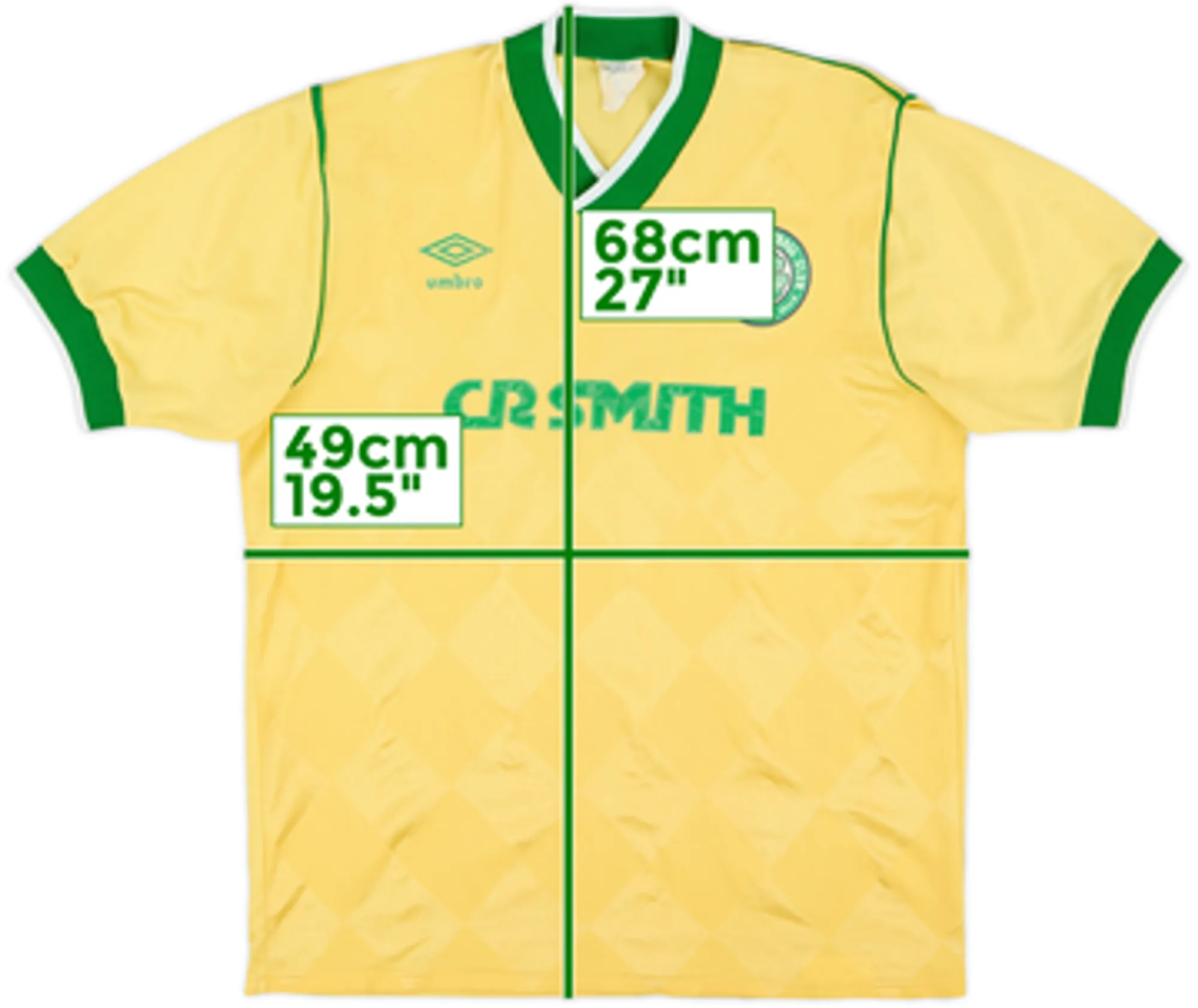 1986-88 Celtic Away Shirt - 6/10 - (M)