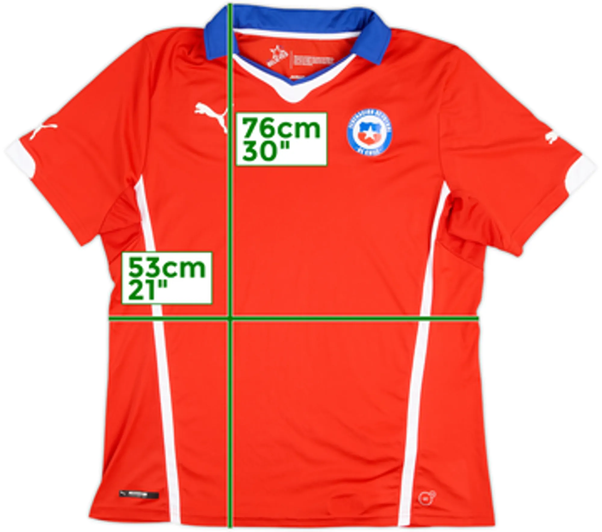 2014-15 Chile Home Shirt - 9/10 - (XL)