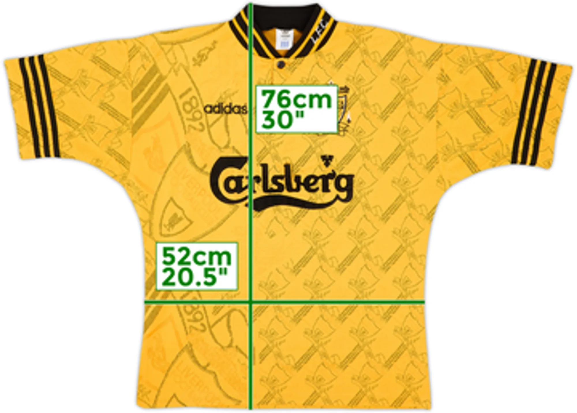 1994-96 Liverpool Third Shirt - 4/10 - (L)