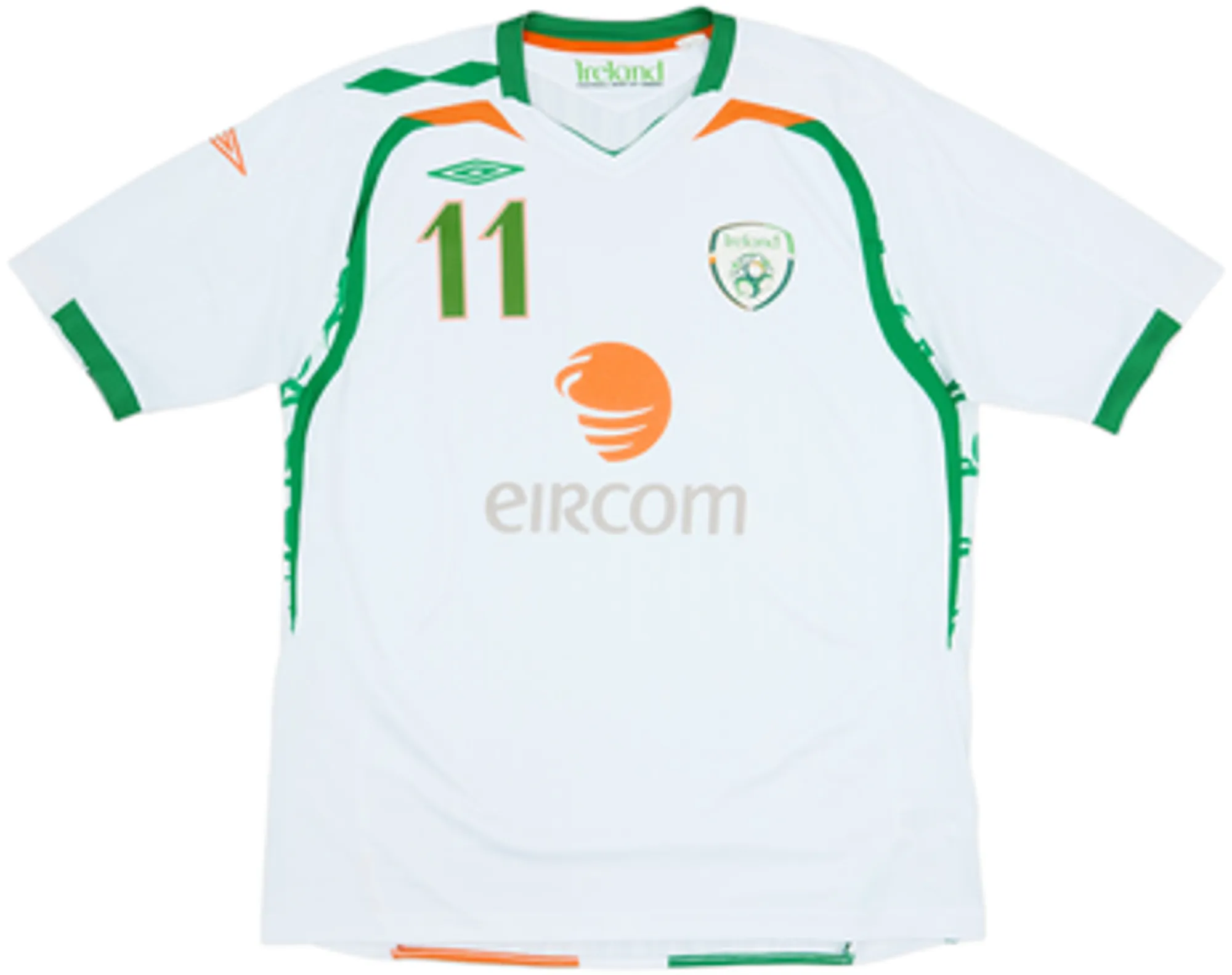 2008-10 Ireland Away Shirt Duff #11 - 5/10 - (XL)