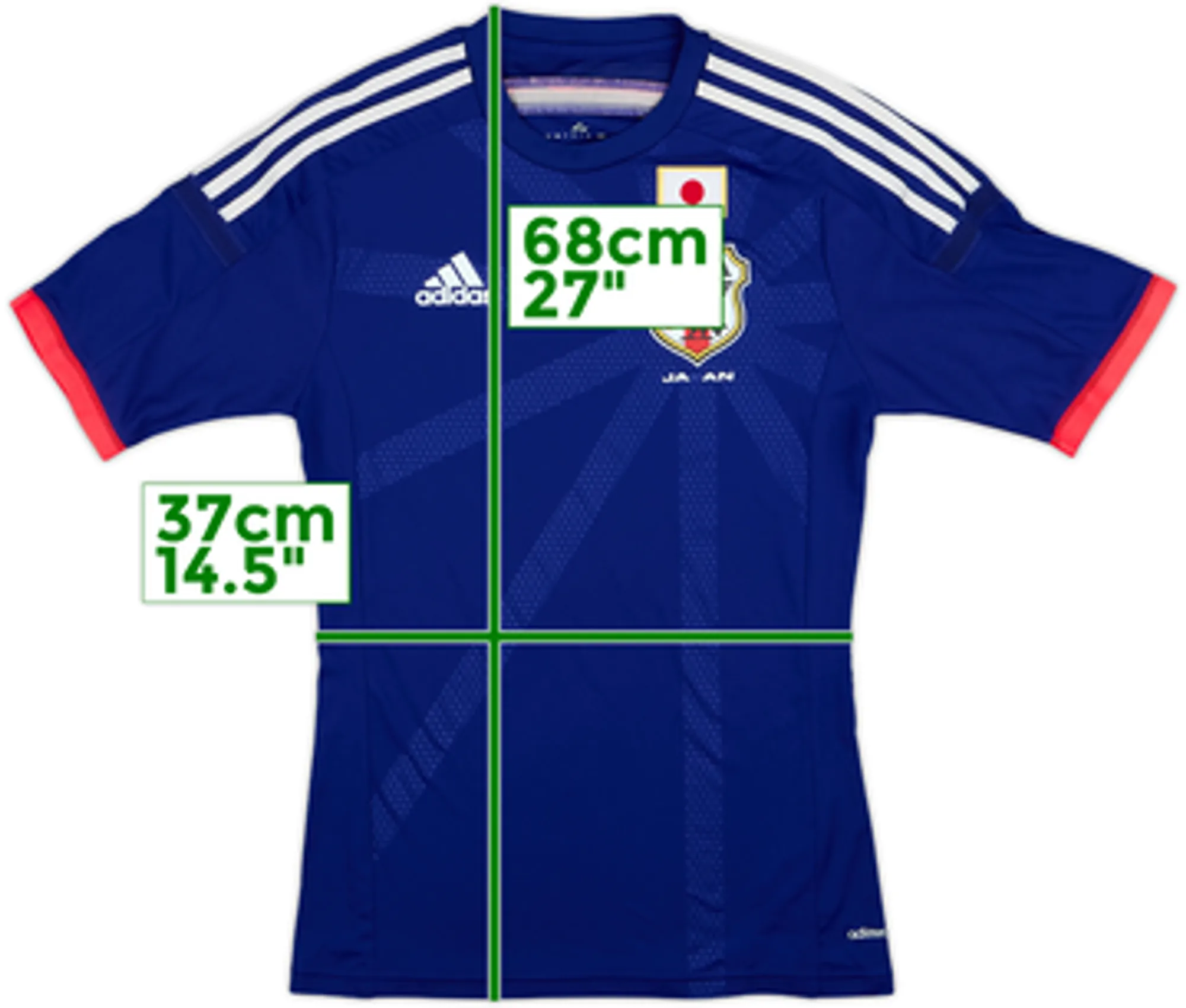 2013-15 Japan Authentic Home Shirt - 5/10 - (S)