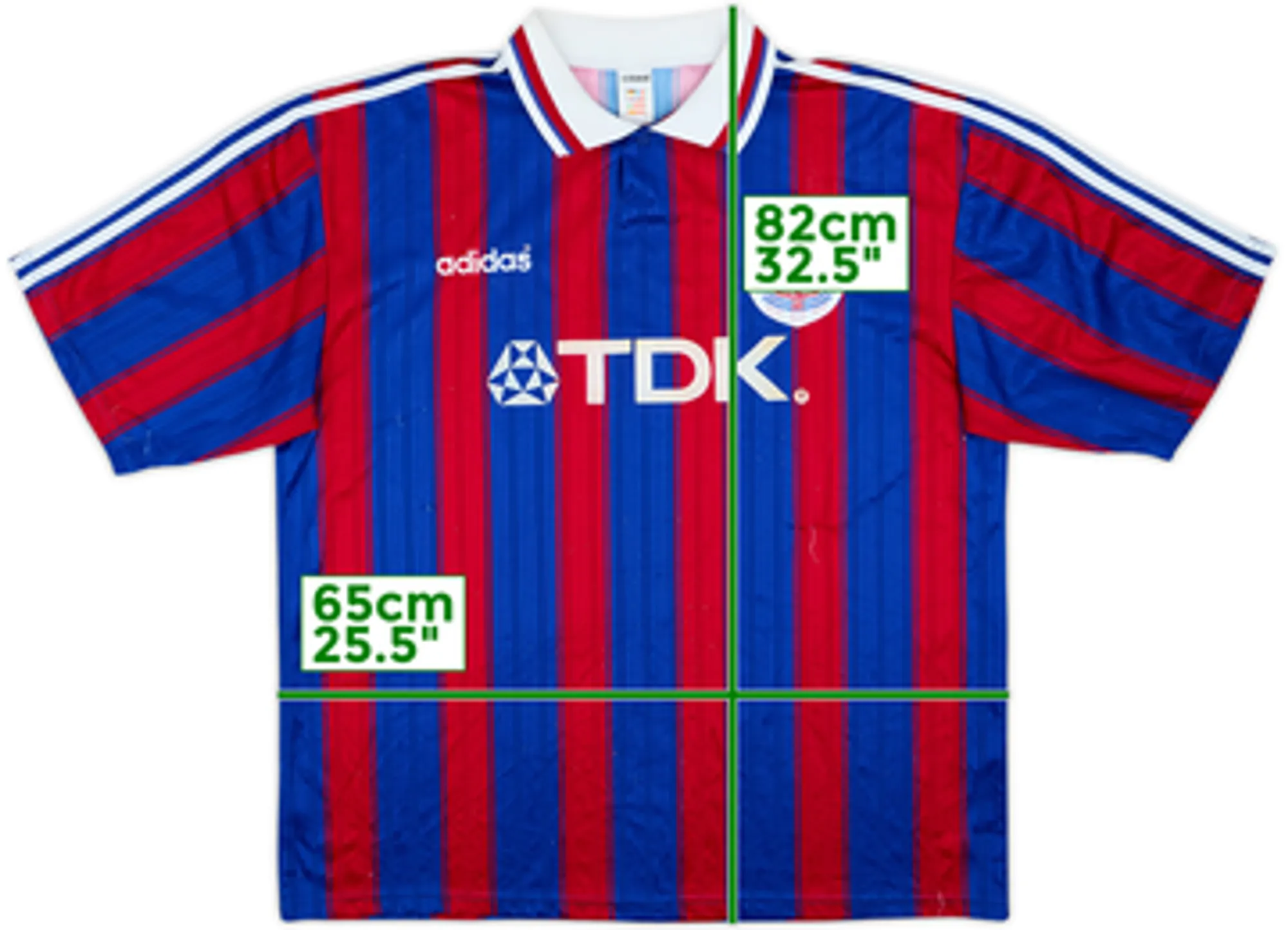 1996-98 Crystal Palace Home Shirt - 8/10 - (XXL)