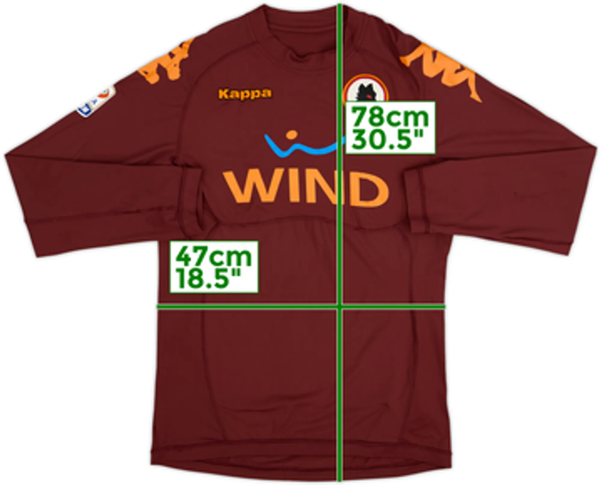 2010-11 Roma GK Shirt - 6/10 - (XL)