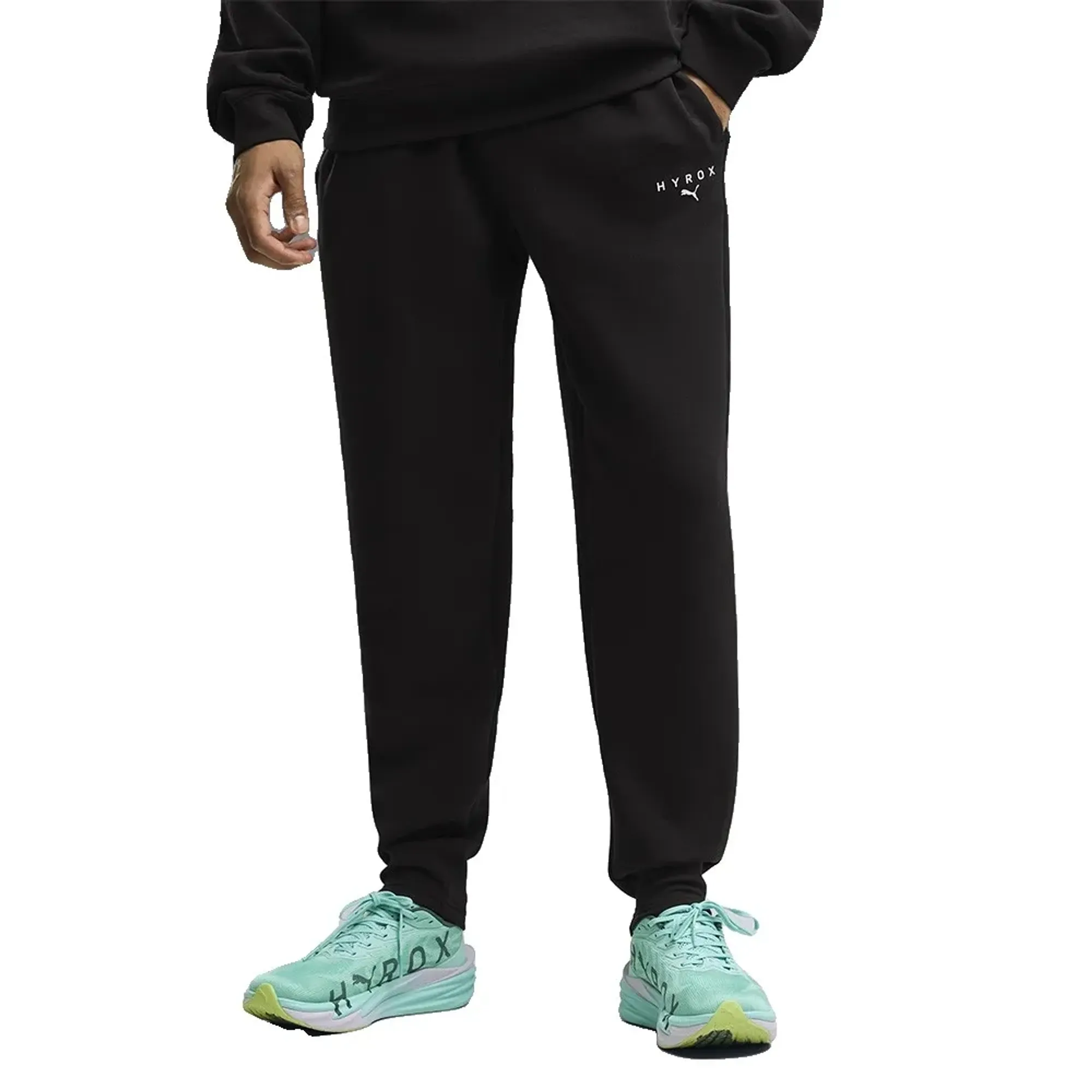 PUMA x HYROX CLOUDSPUN Elevated Pants Men in Black | Size XS