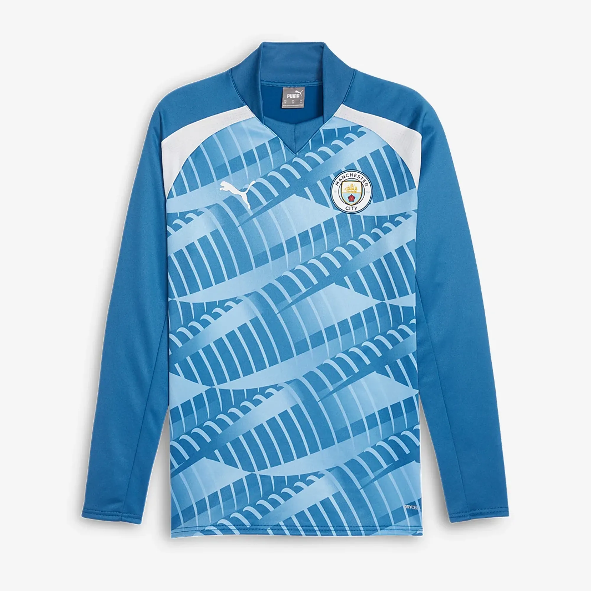 Puma Manchester City 23/24 LS Pre-Match Sweat Top
