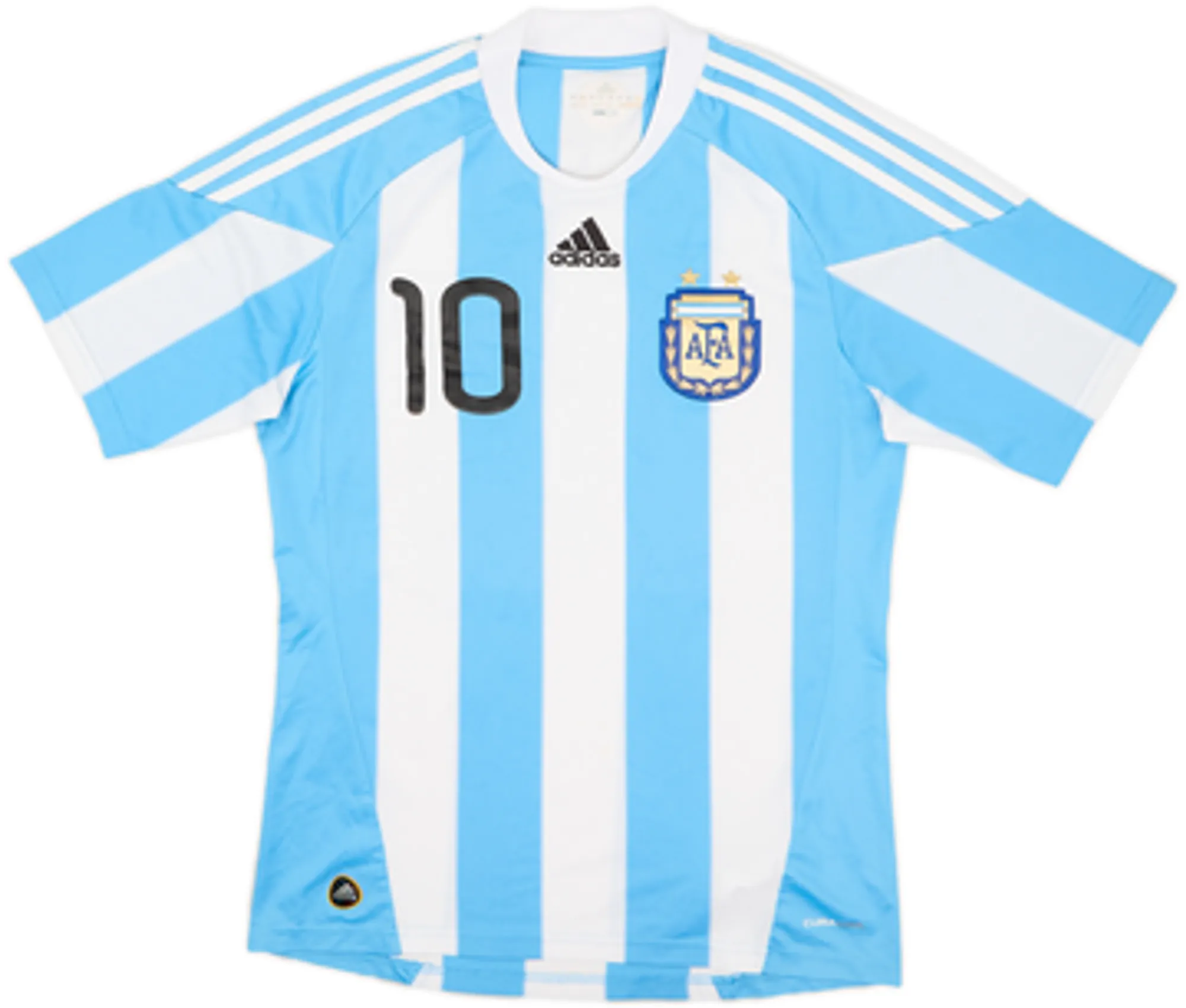 2010-11 Argentina Home Shirt Messi #10 - 10/10 - (S)