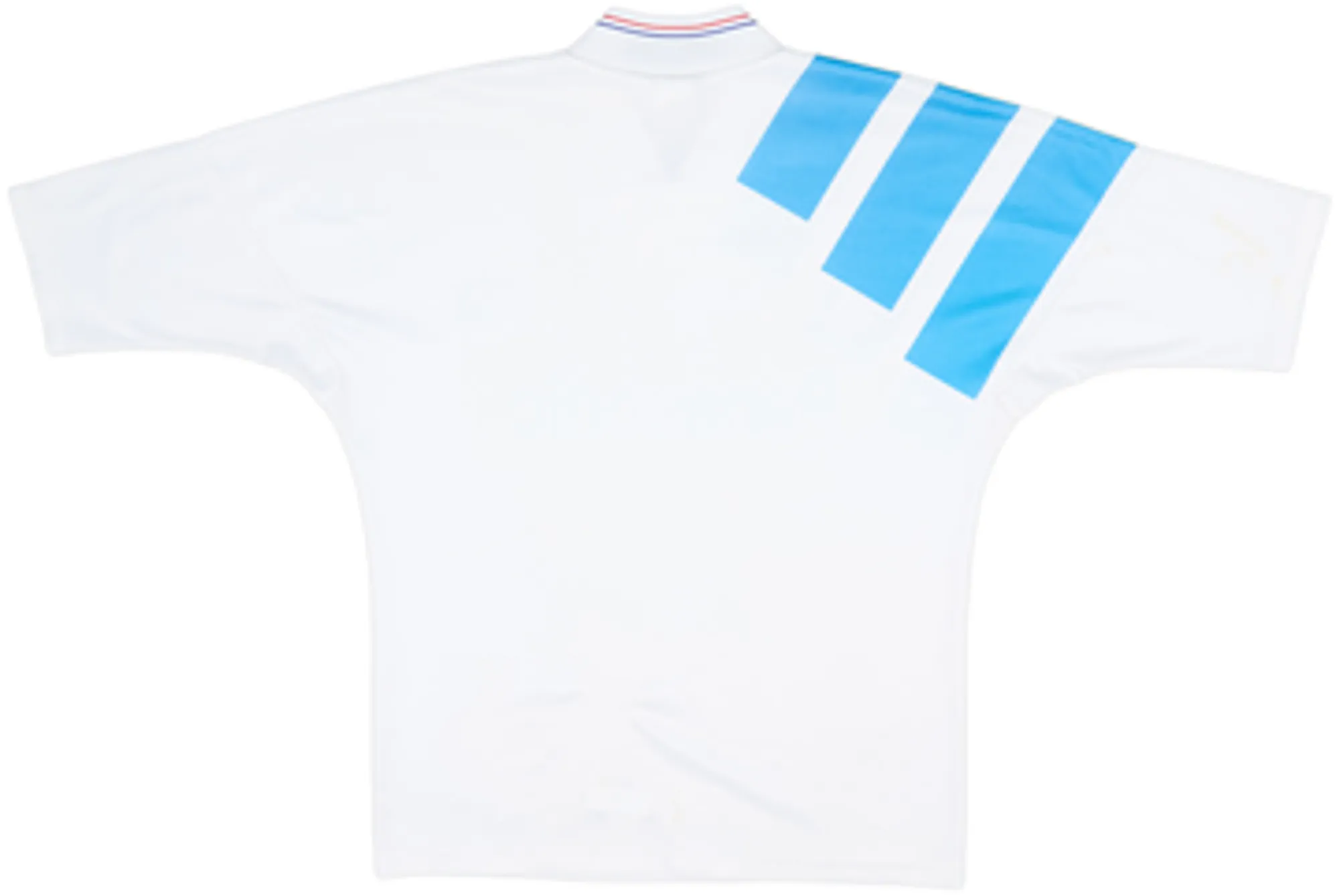 1991-92 Olympique Marseille Home Shirt - 6/10 - (L)