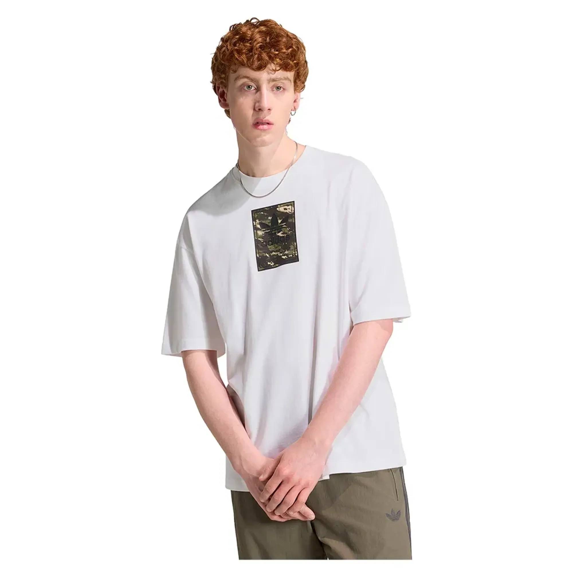Adidas Originals Camo Tongue Label Short Sleeve T-shirt