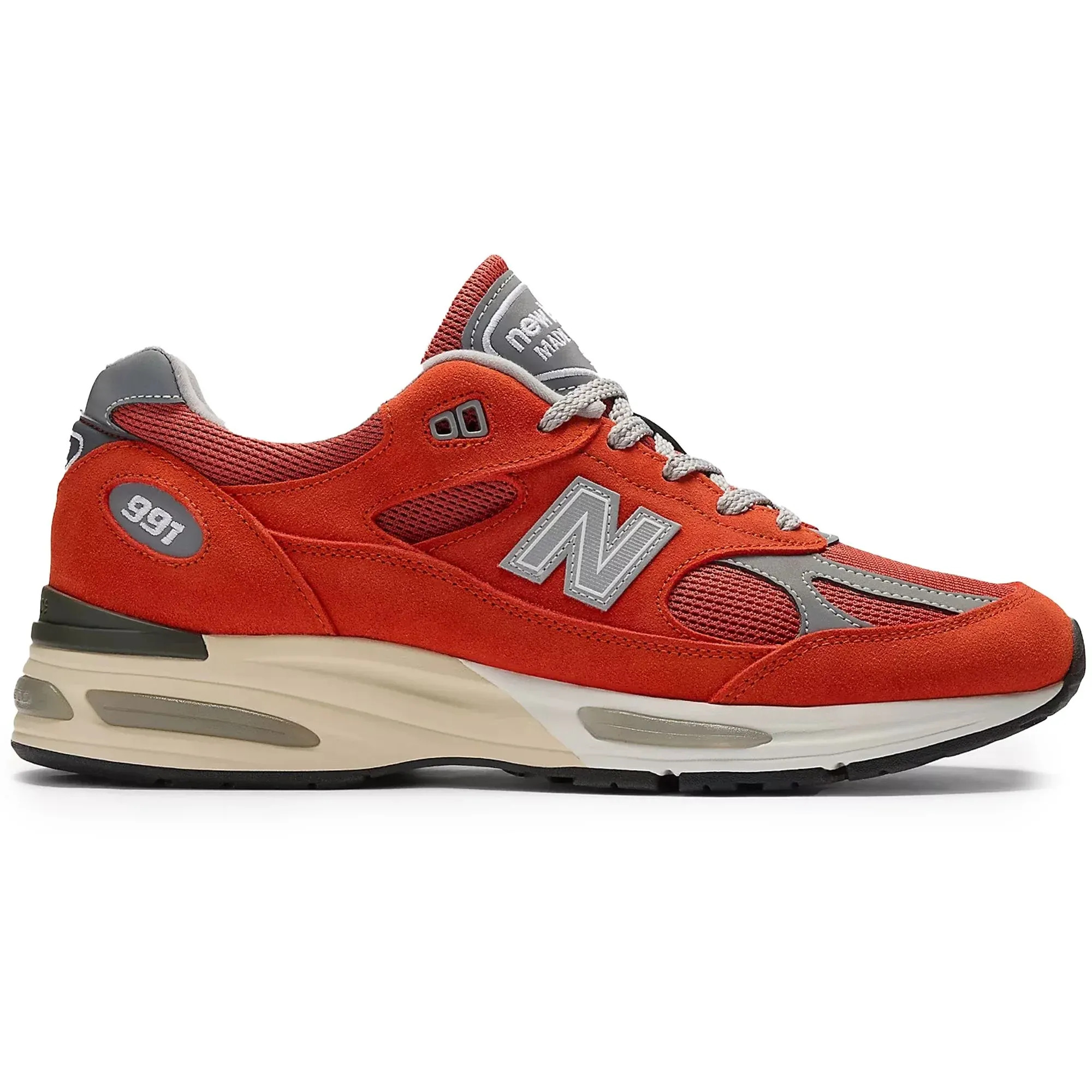 New Balance Made In UK 991v2 - Fire Red UK 7
