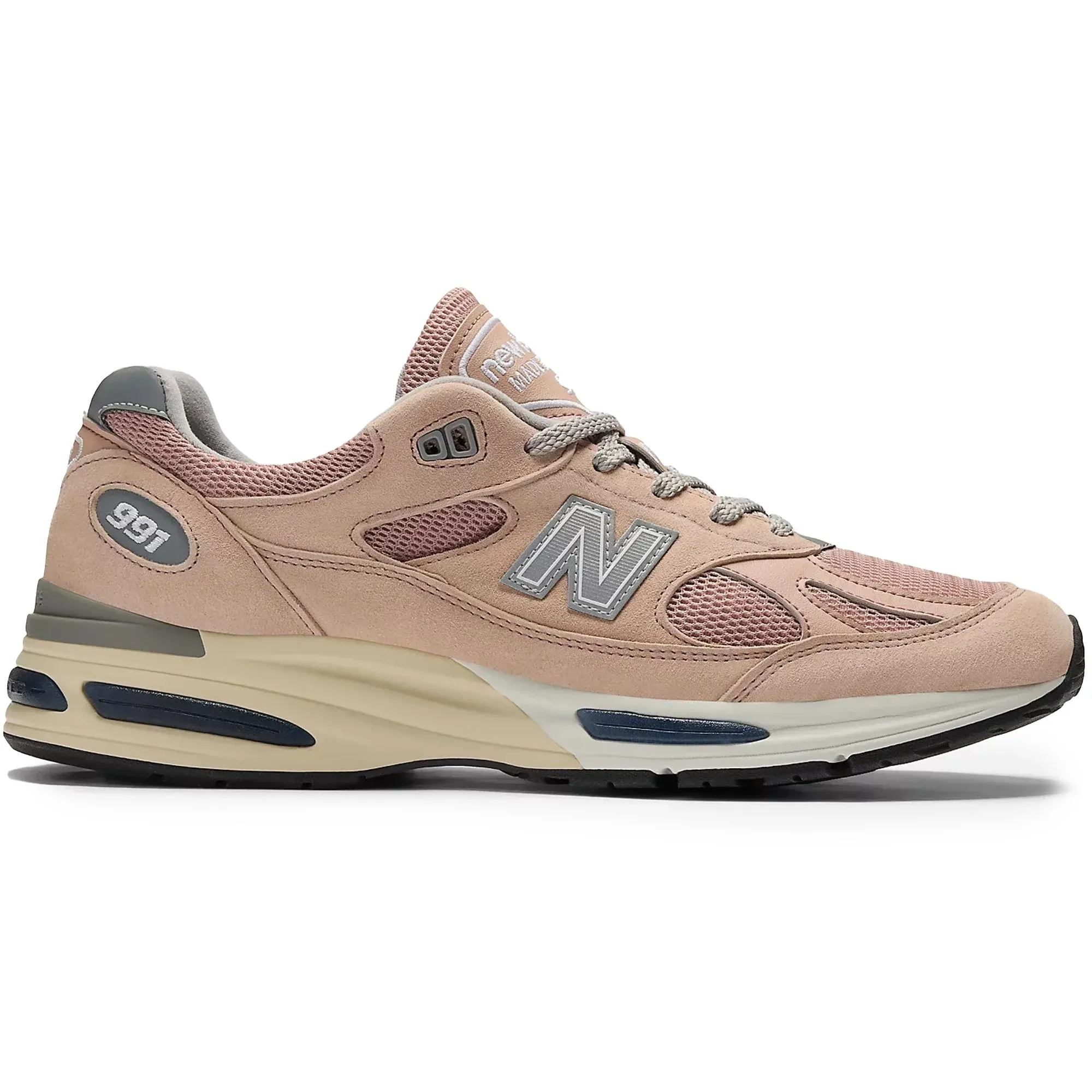 New Balance Made In UK 991v2 Trainers - Pink 7