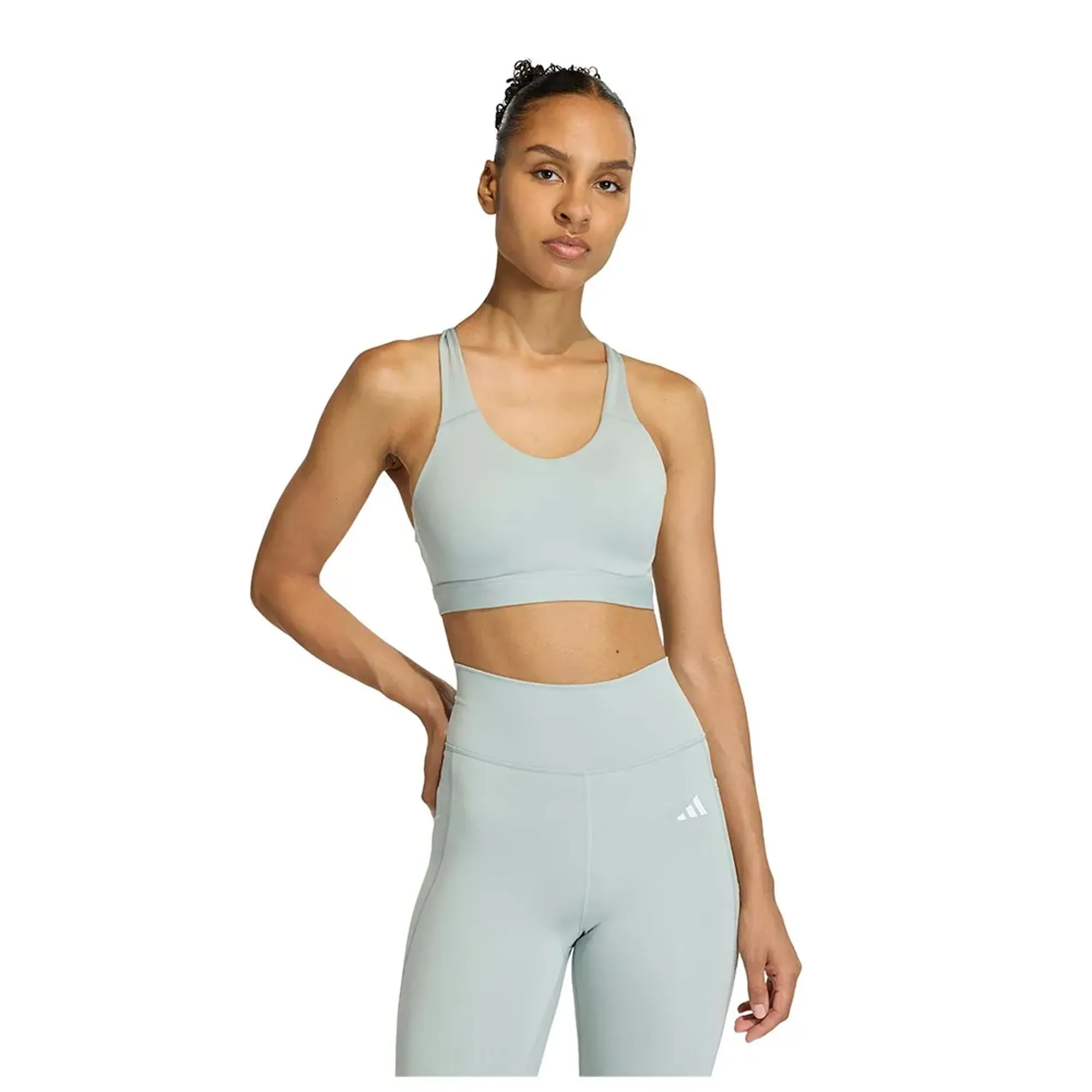 Adidas Optime Essentials Workout High Impact Sports Bra